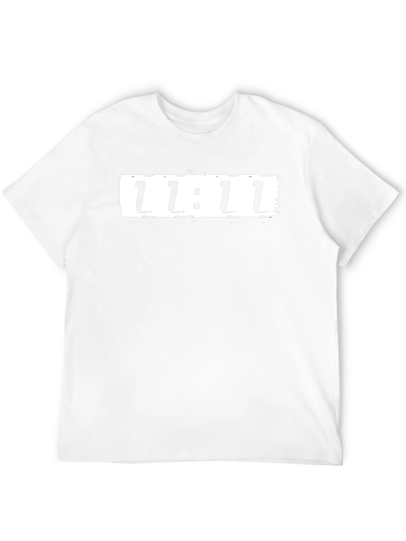 11:11 Graphic Tee - Black Cotton T-Shirt