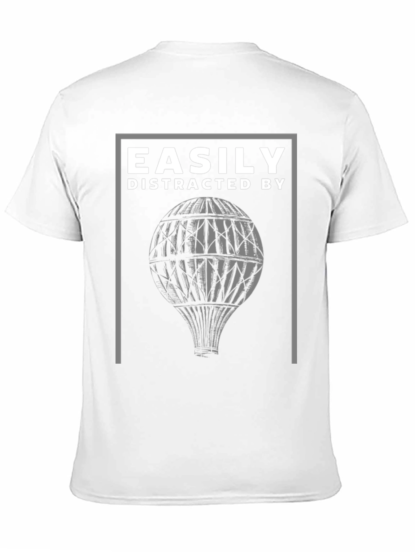 Distracted by Hot Air Balloons Graphic Tee