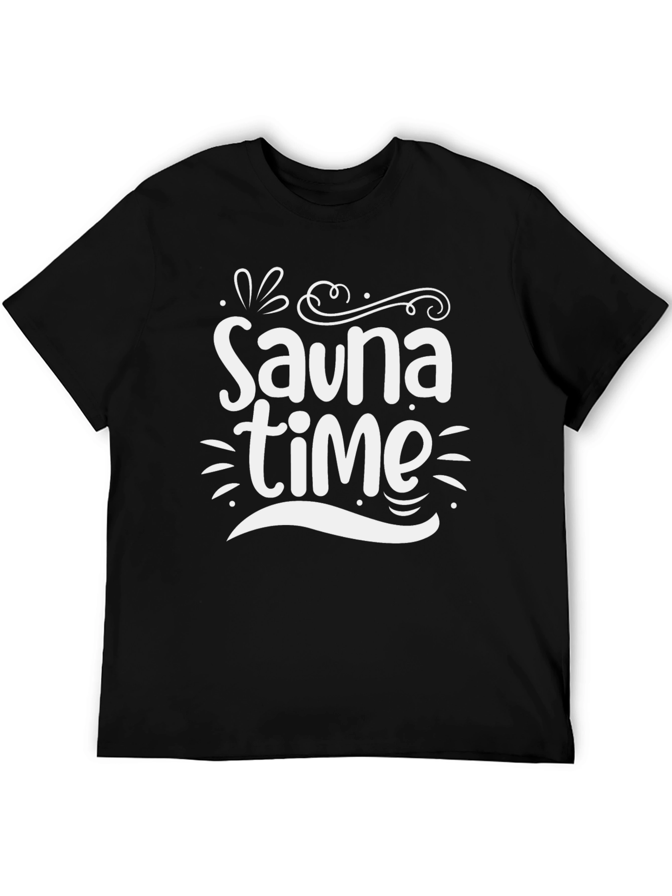 Sauna Time Graphic Tee - Soft Cotton Comfort