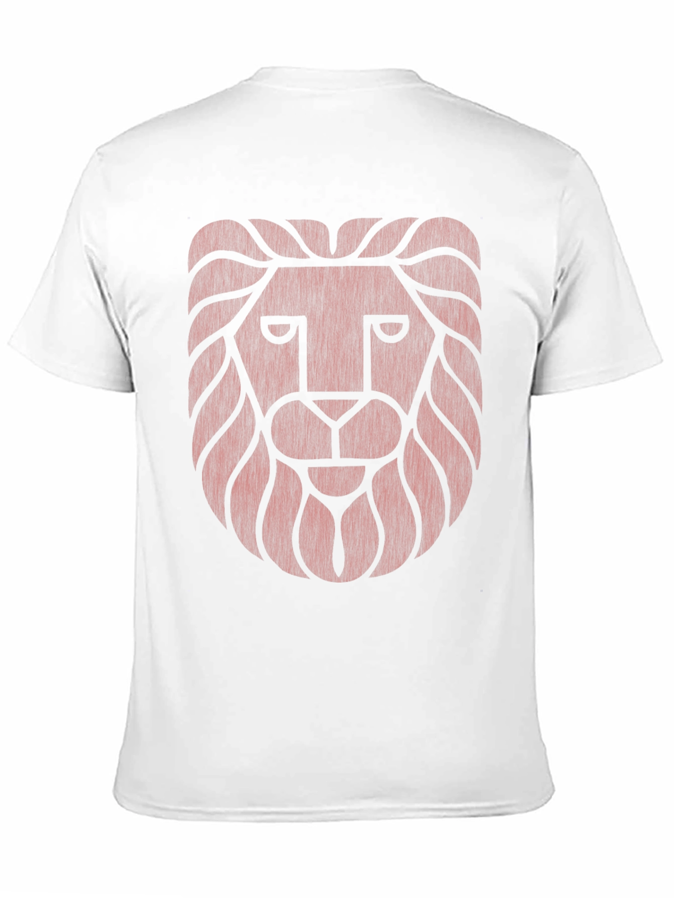Lion Head Graphic Print T-Shirt - Stylish Mens Tee