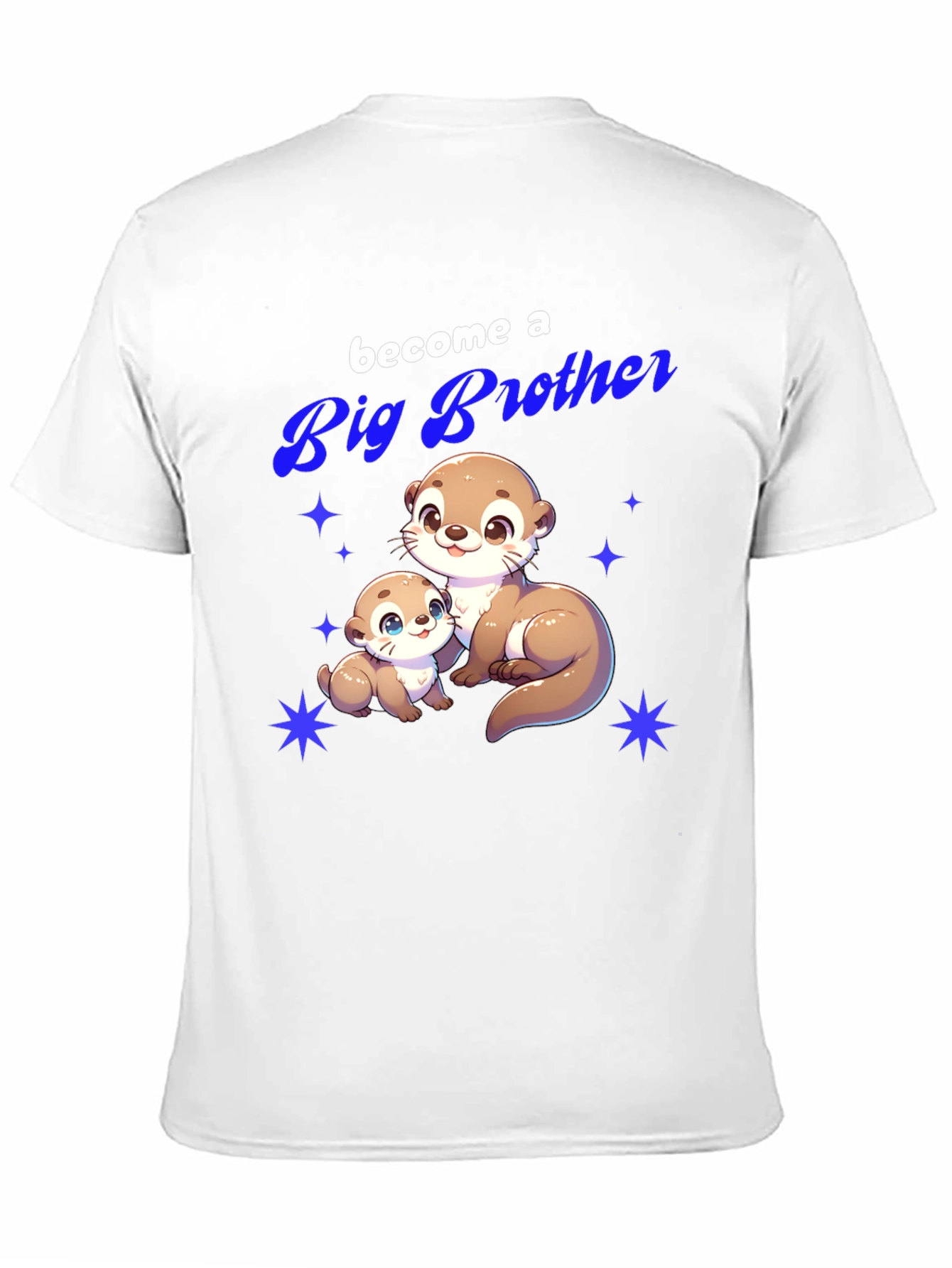 Big Brother Otter T-Shirt - Cute Animal Tee