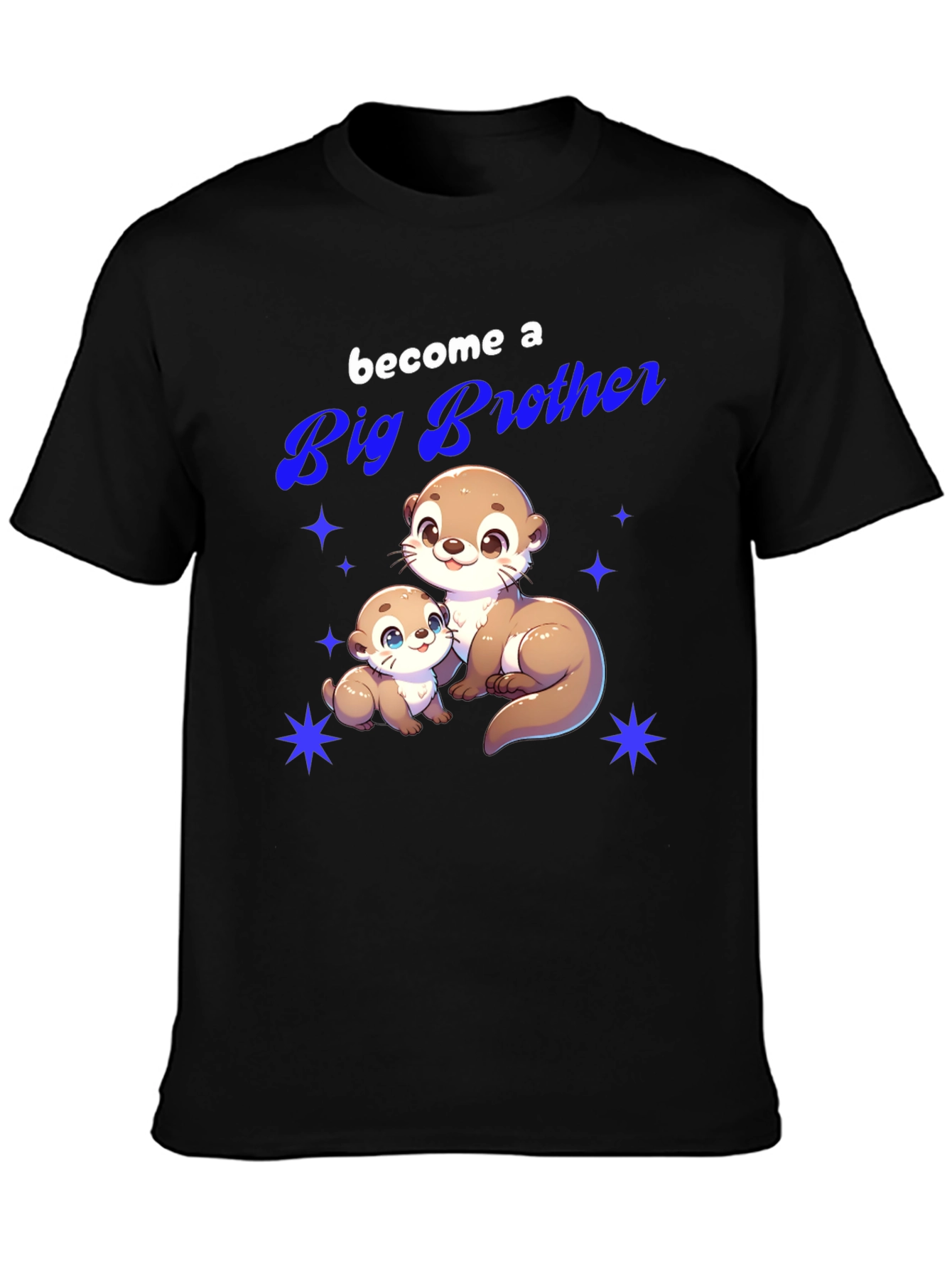Big Brother Otter T-Shirt - Cute Animal Tee