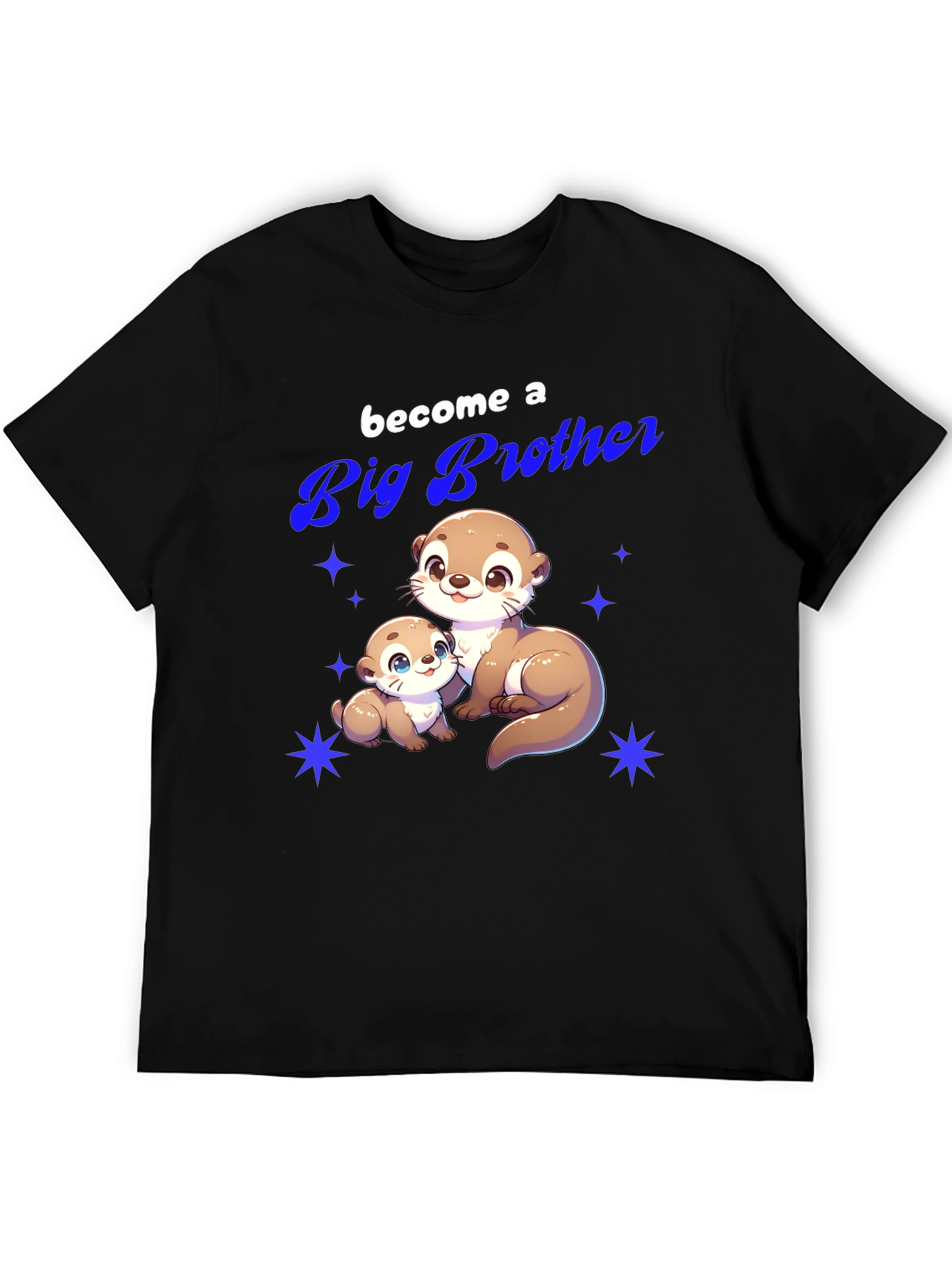 Big Brother Otter T-Shirt - Cute Animal Tee