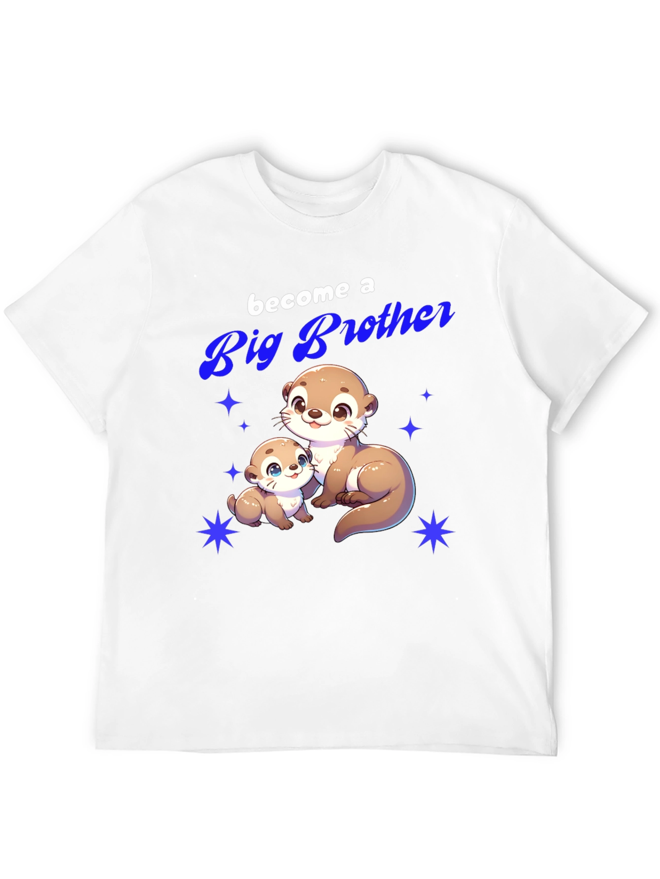 Big Brother Otter T-Shirt - Cute Animal Tee