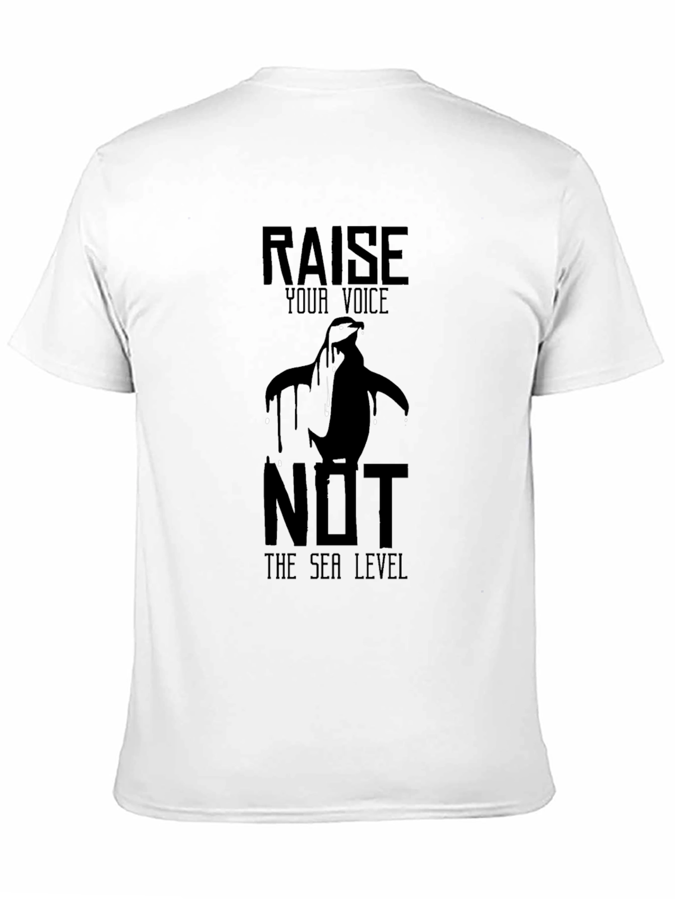 Raise Your Voice Penguin Graphic Tee