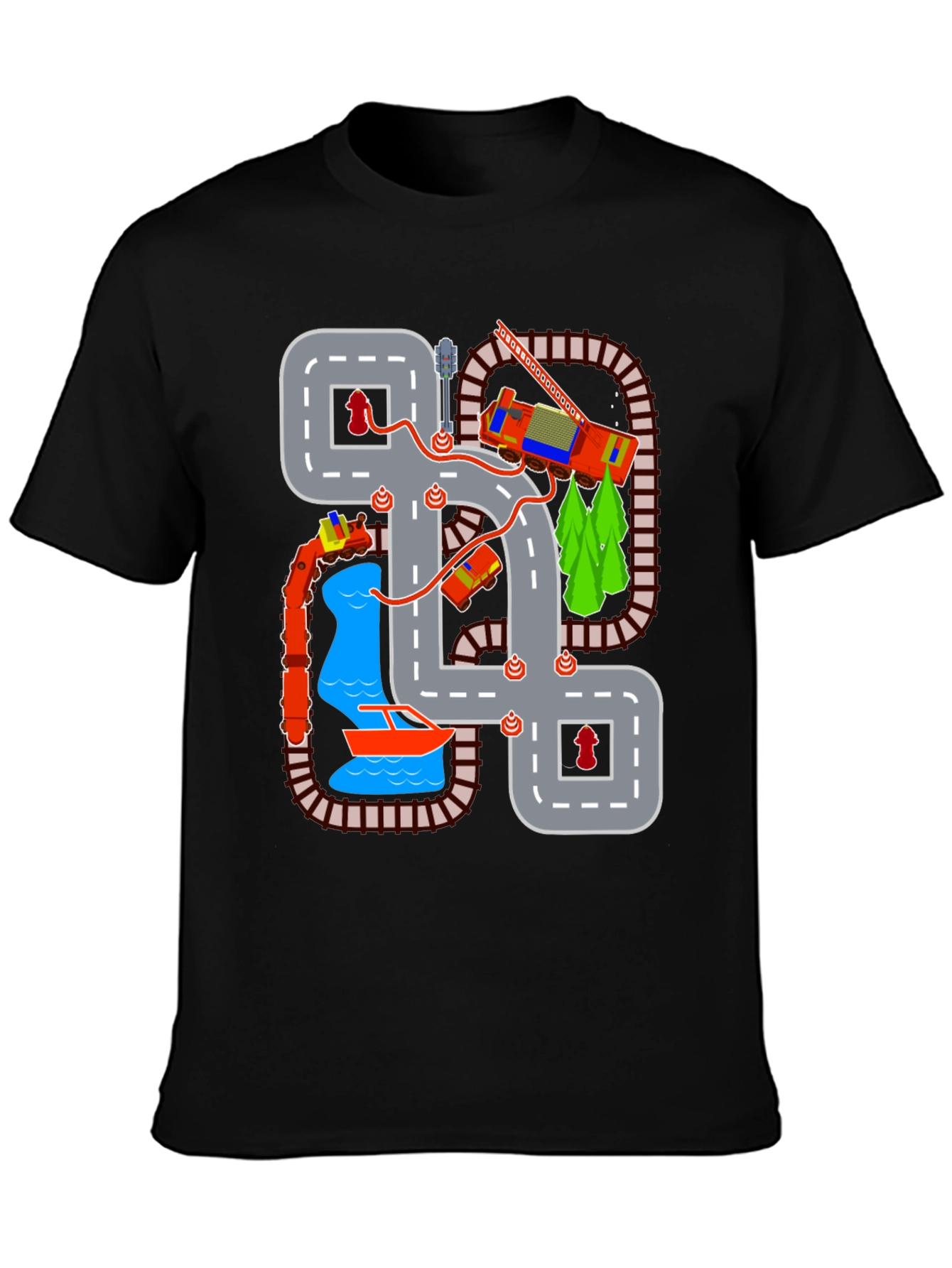 Playful City Road T-Shirt