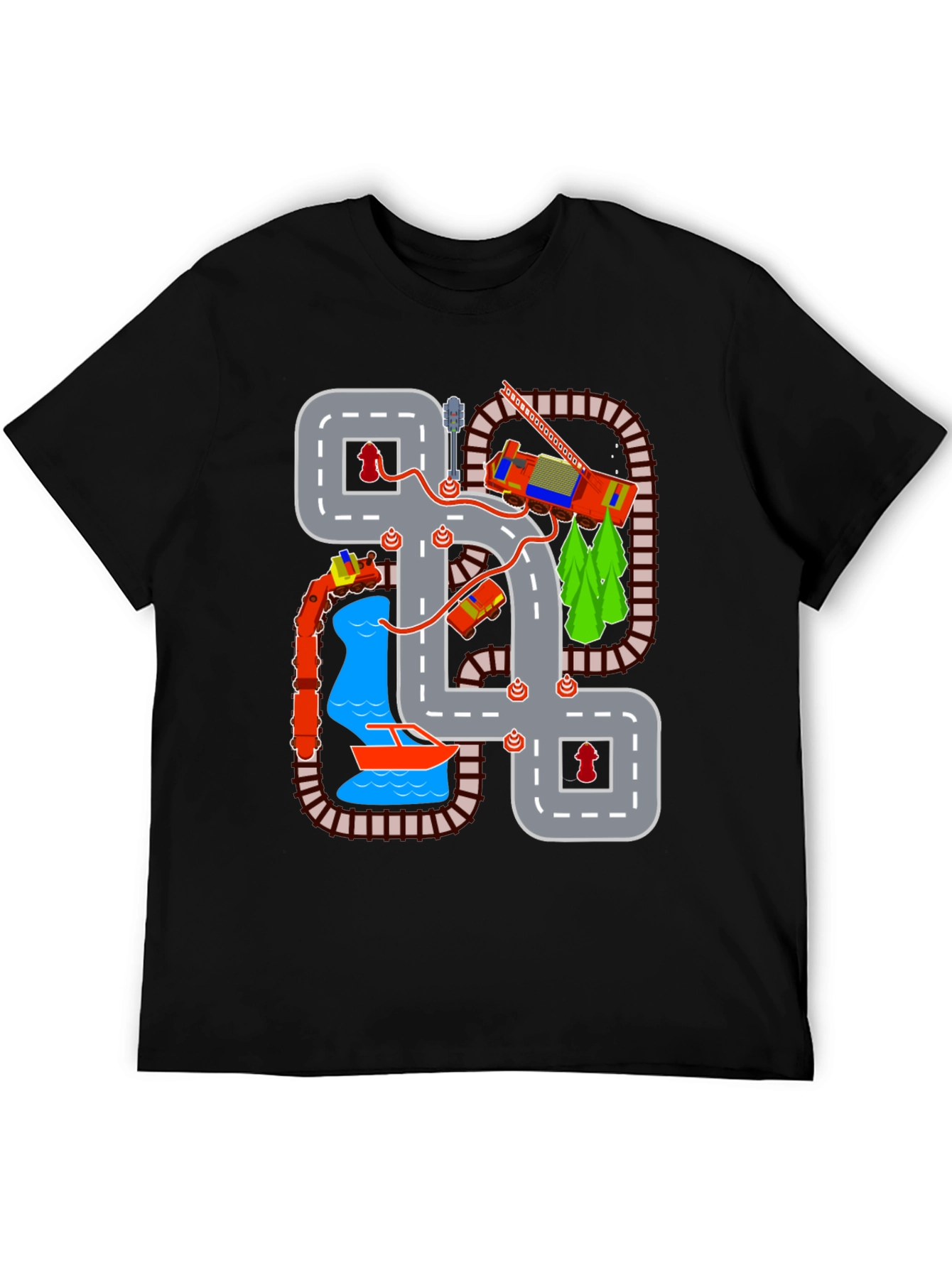 Playful City Road T-Shirt