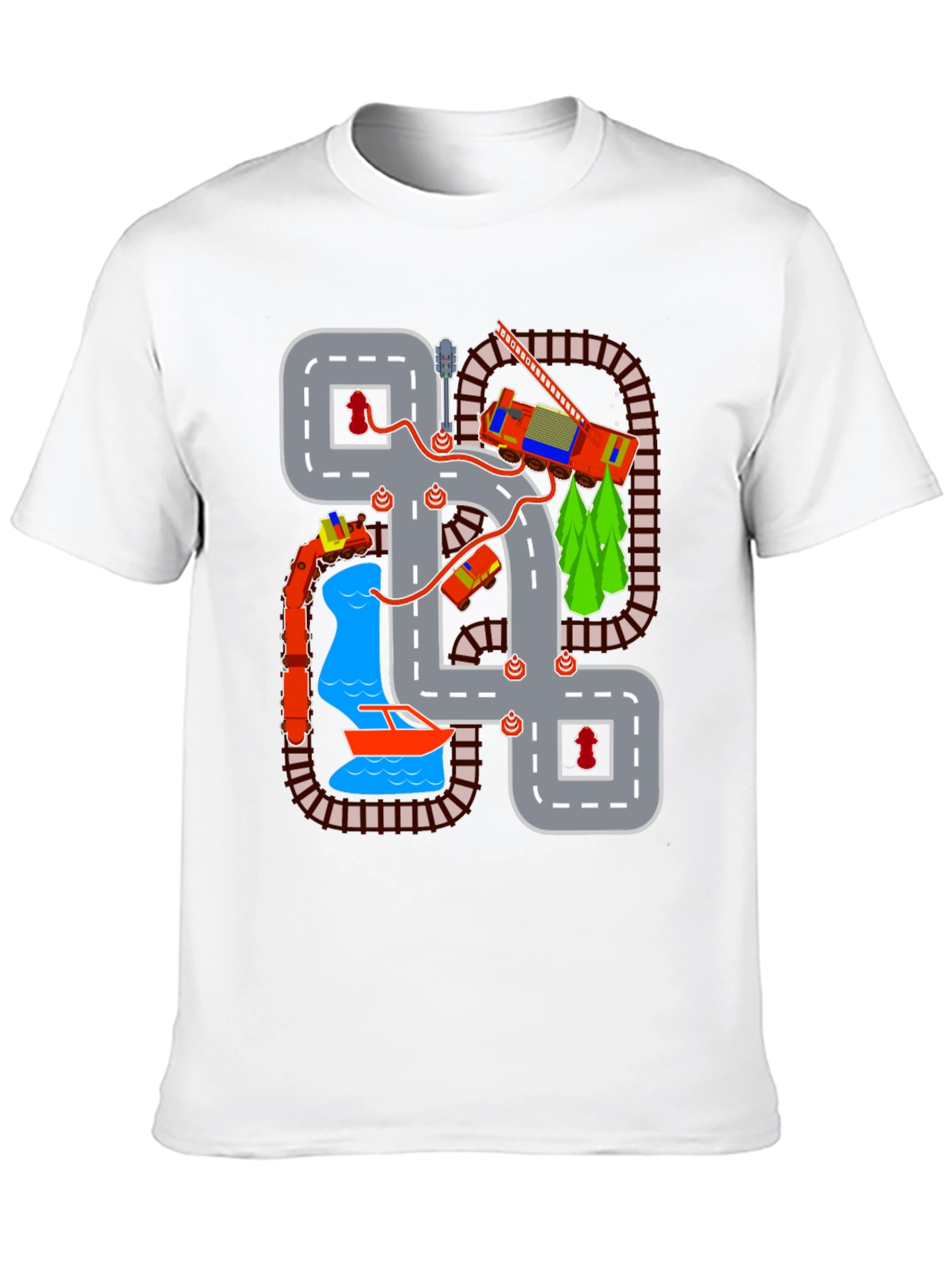 Playful City Road T-Shirt