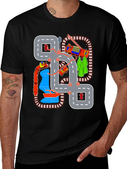 Playful City Road T-Shirt