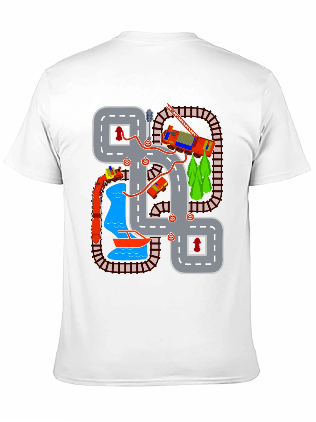 Playful City Road T-Shirt