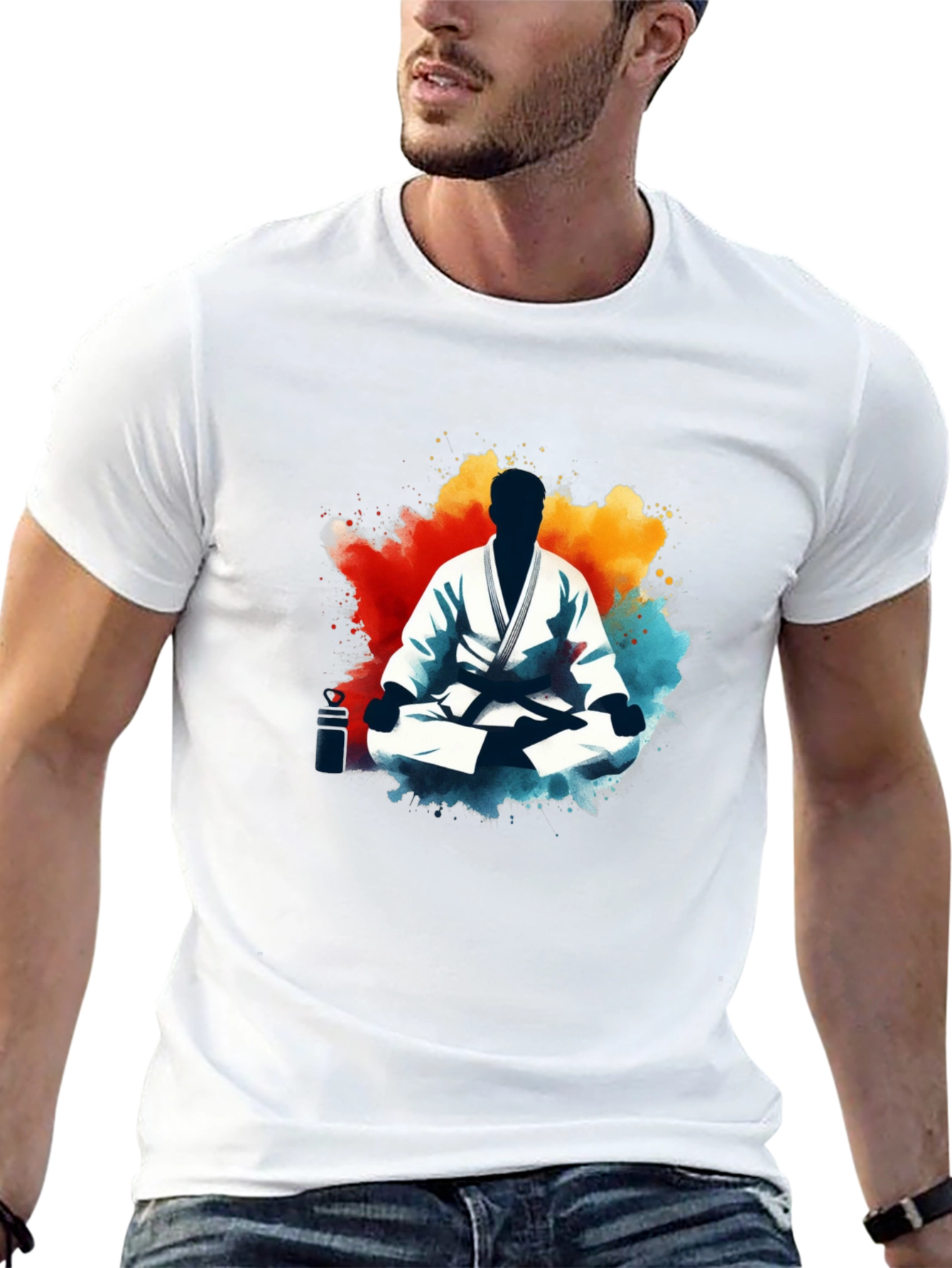 Martial Arts Graphic T-Shirt