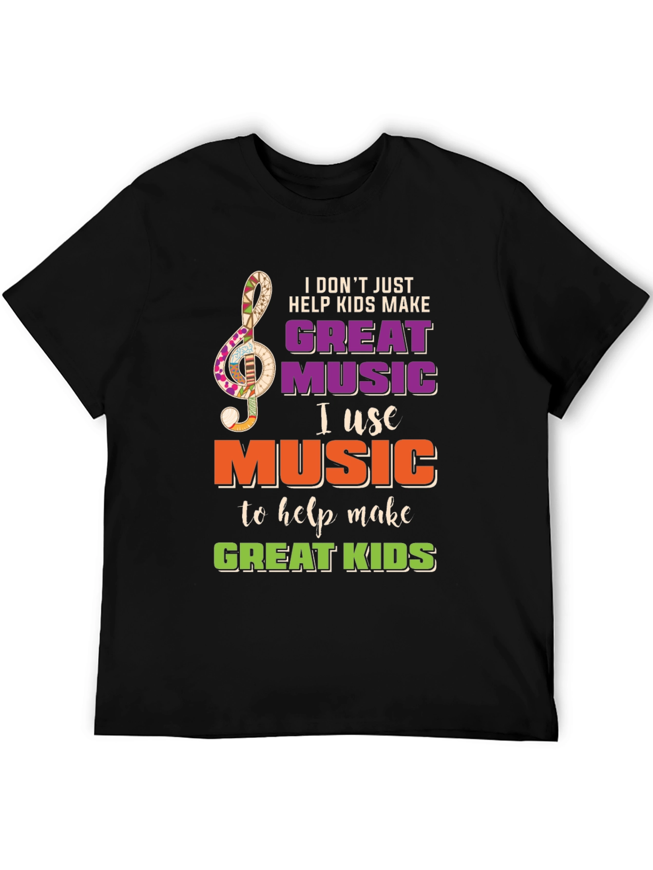 Music Teacher Graphic T-Shirt