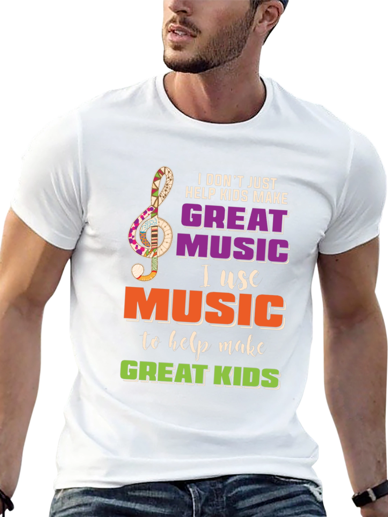Music Teacher Graphic T-Shirt