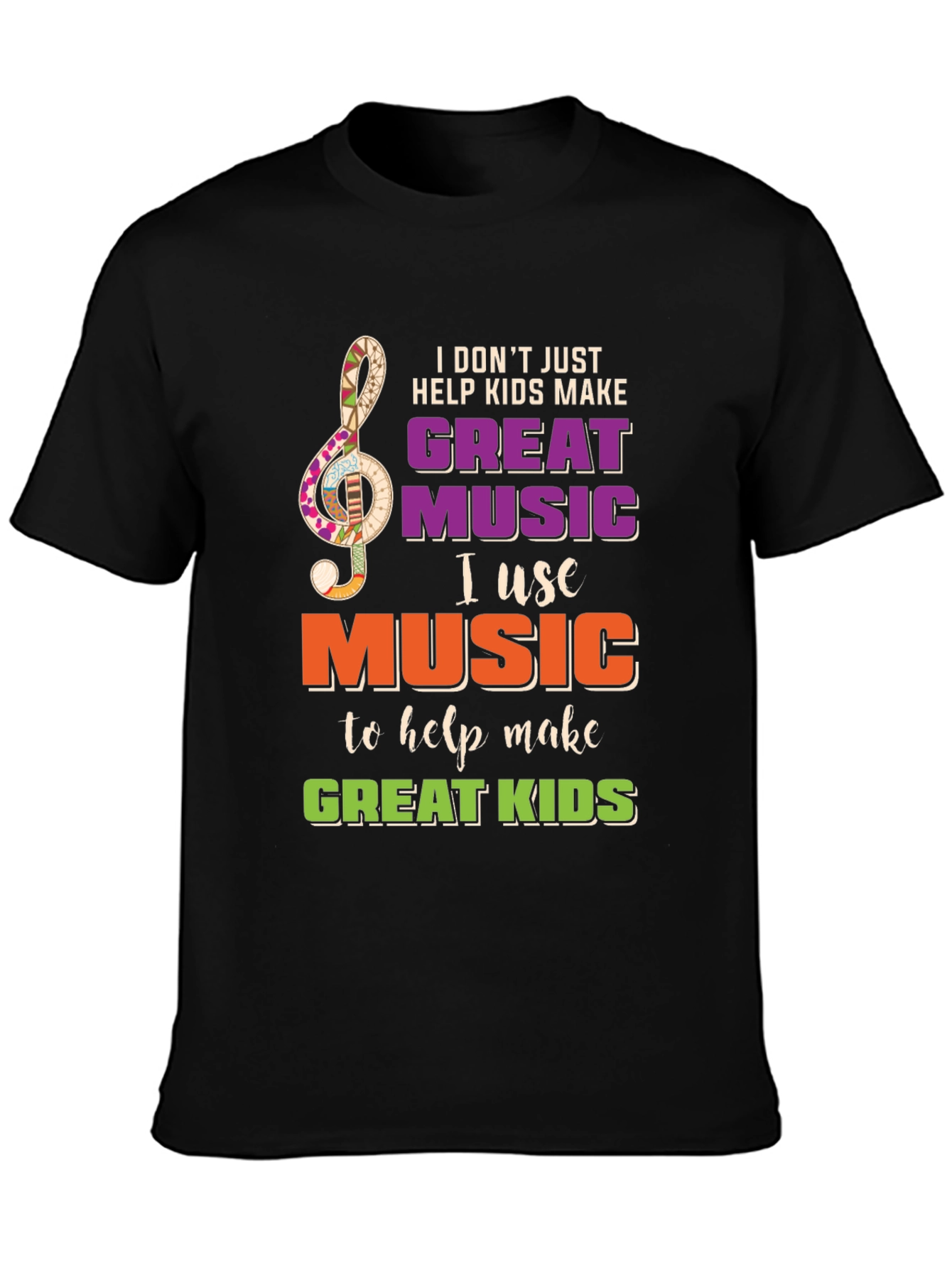 Music Teacher Graphic T-Shirt