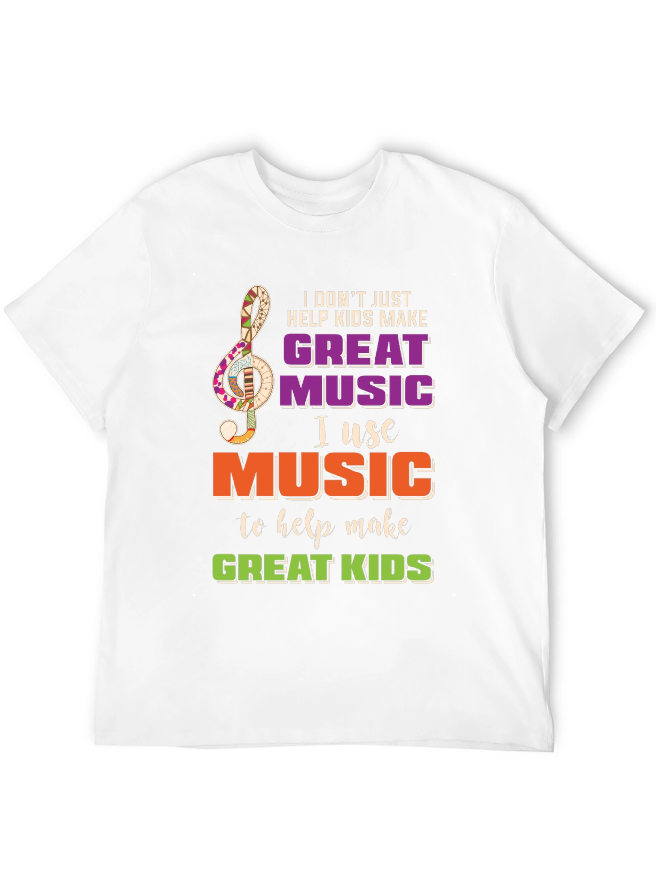 Music Teacher Graphic T-Shirt