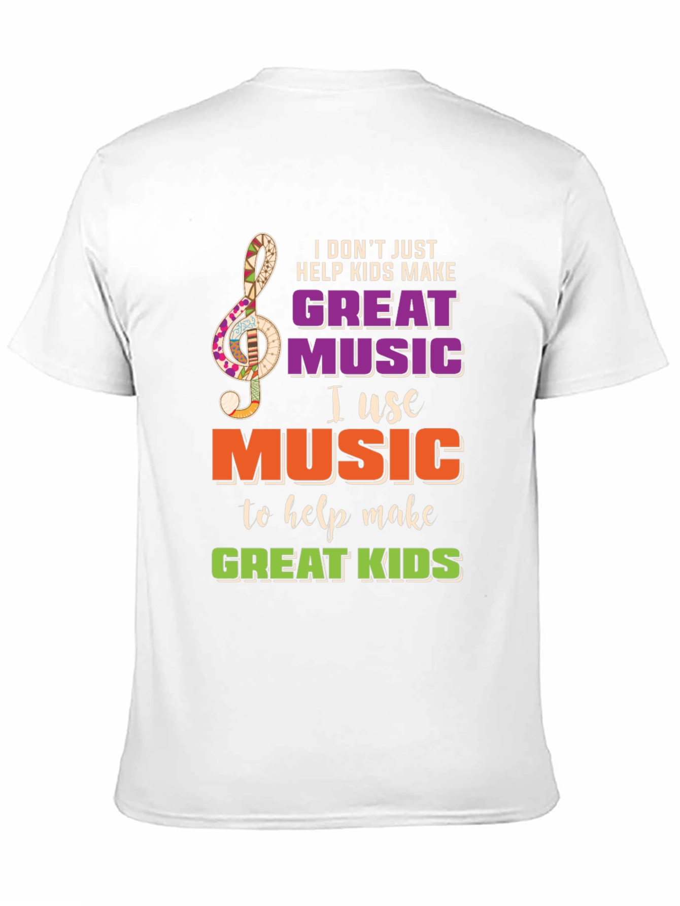 Music Teacher Graphic T-Shirt