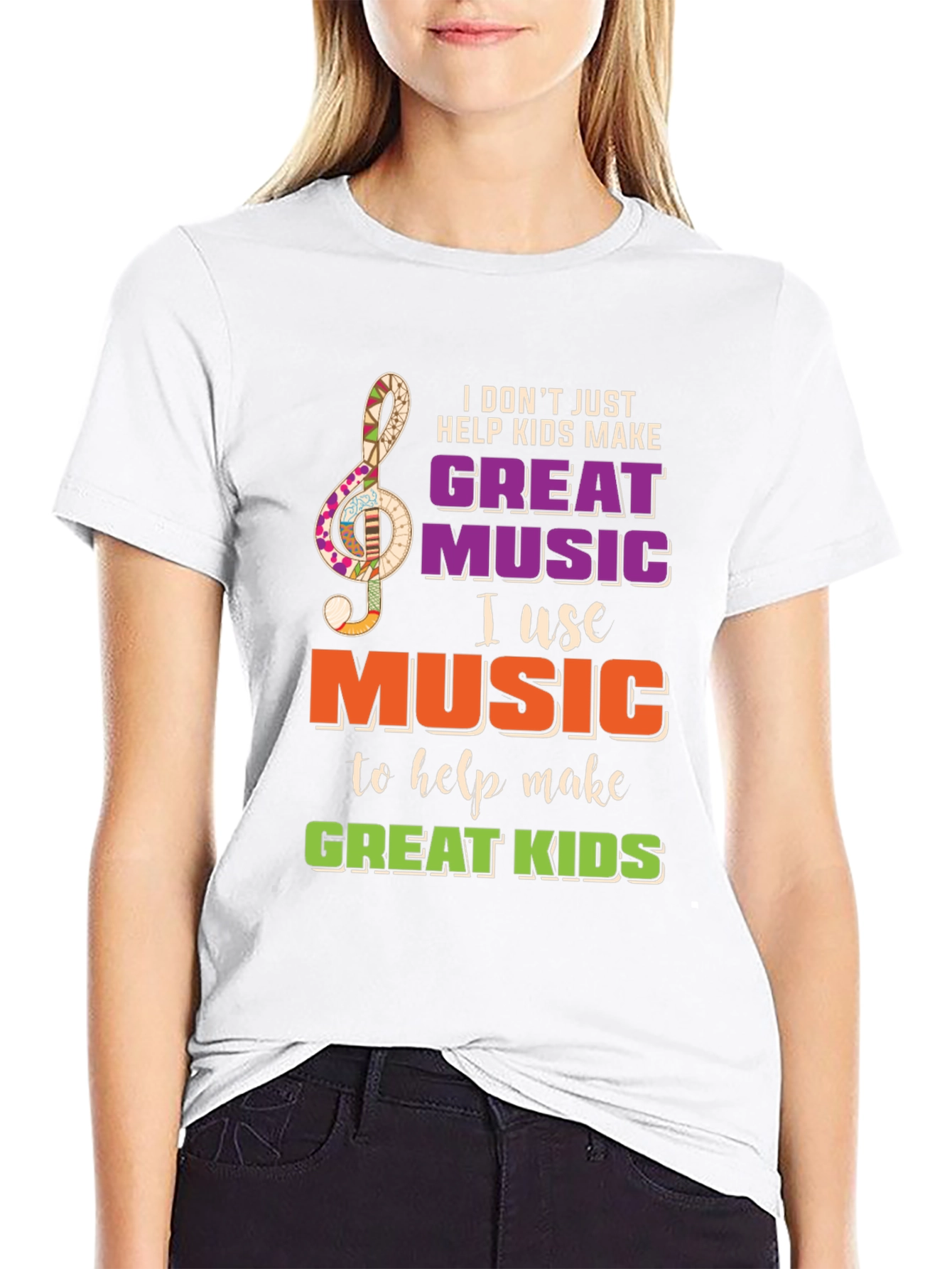 Music Teacher Graphic T-Shirt