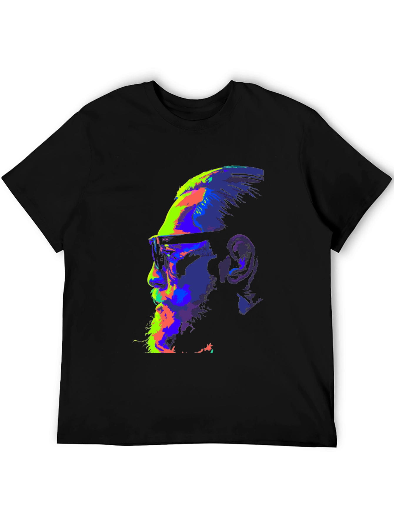 Vibrant McGregor Graphic Print Black T-Shirt