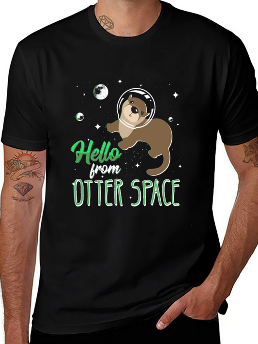 Otter Space T-Shirt - Funny Graphic Tee
