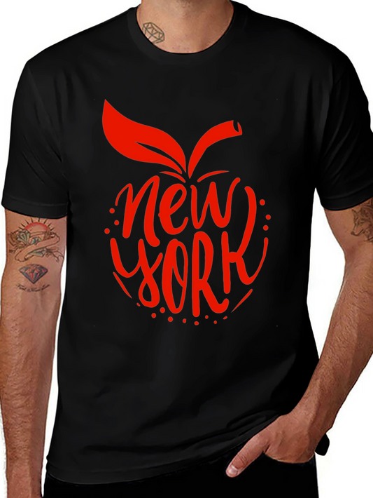New York Apple Graphic T-Shirt