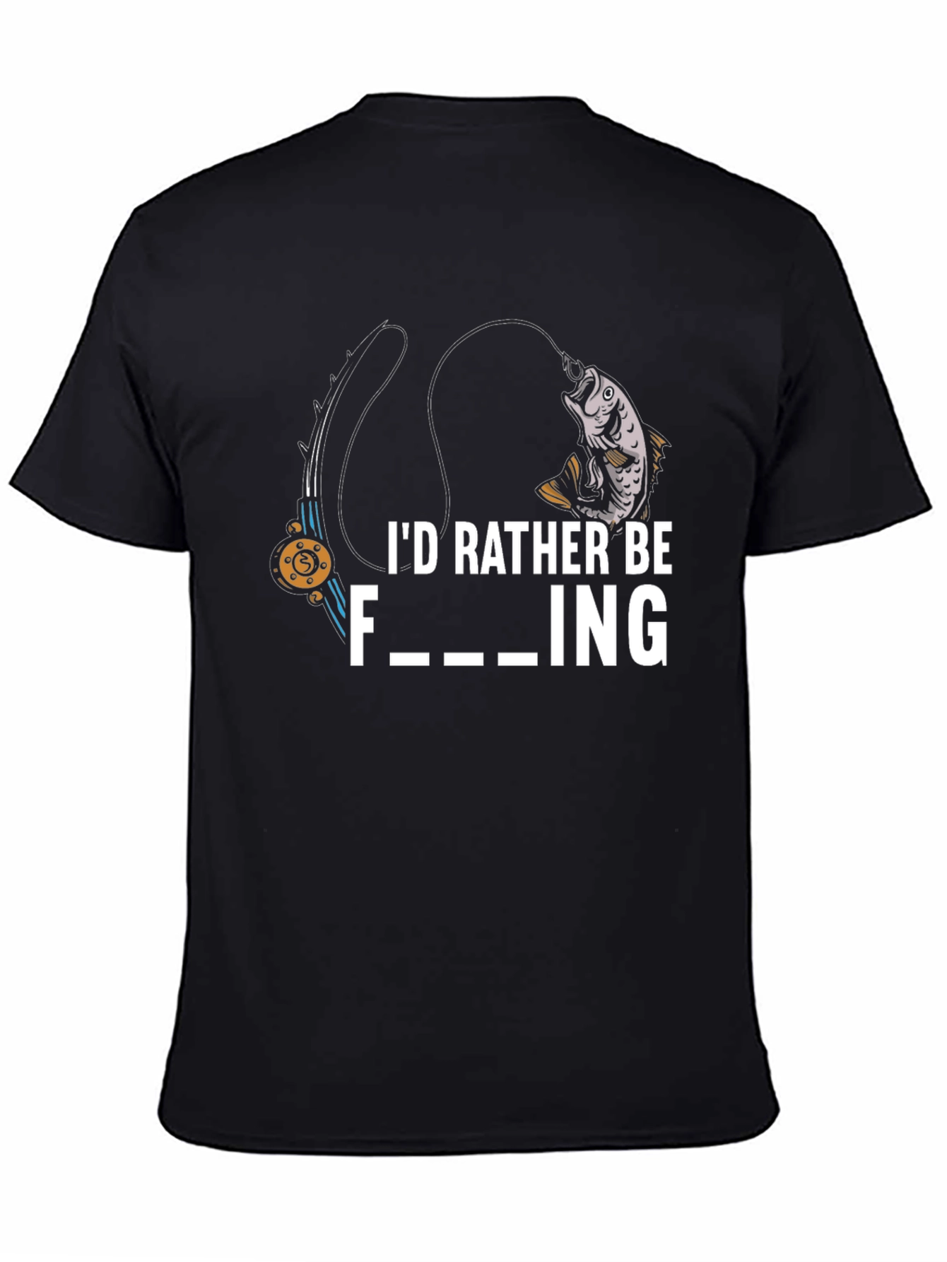 Id Rather Be Fishing Graphic T-Shirt