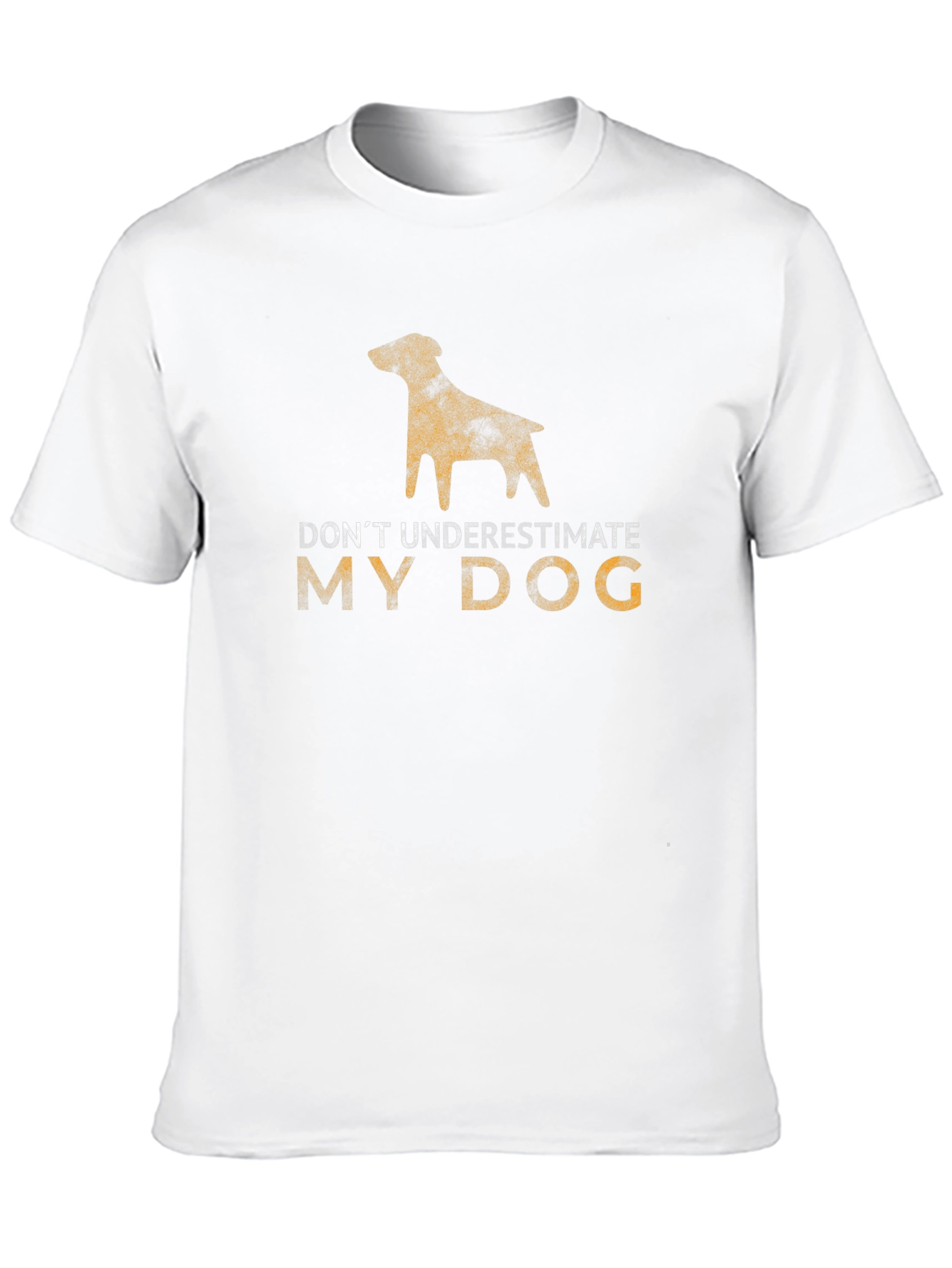 Dont Underestimate My Dog Black T-Shirt