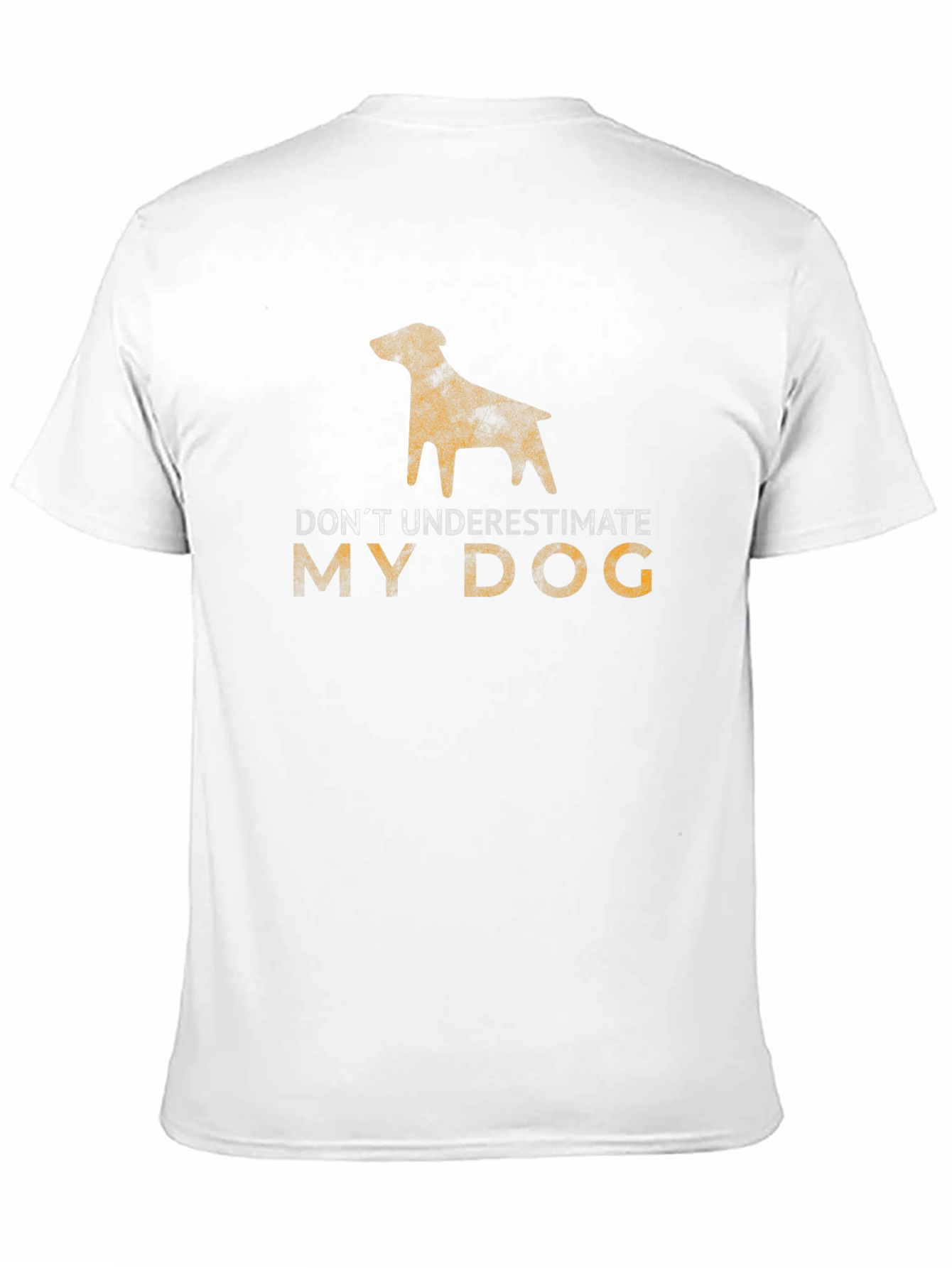 Dont Underestimate My Dog Black T-Shirt