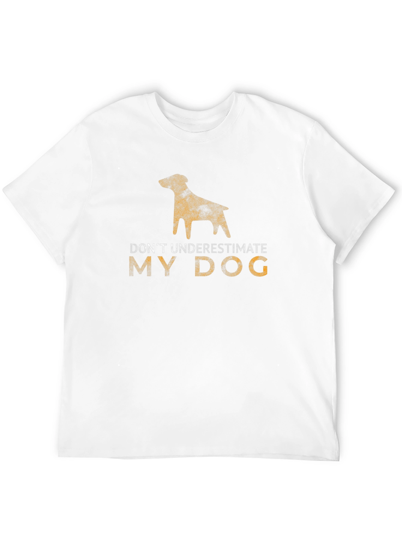 Dont Underestimate My Dog Black T-Shirt