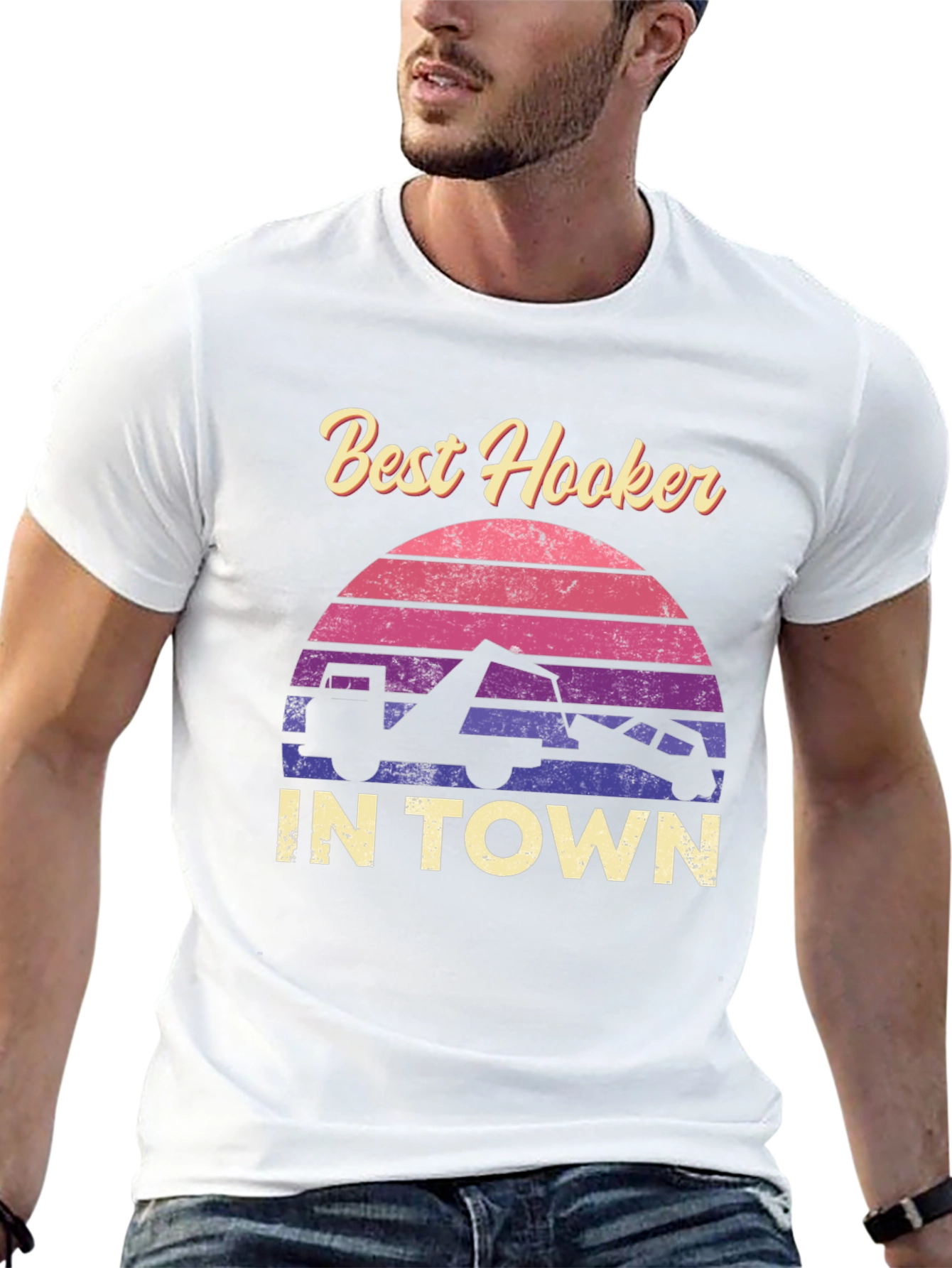 Best Hooker in Town Graphic Tee