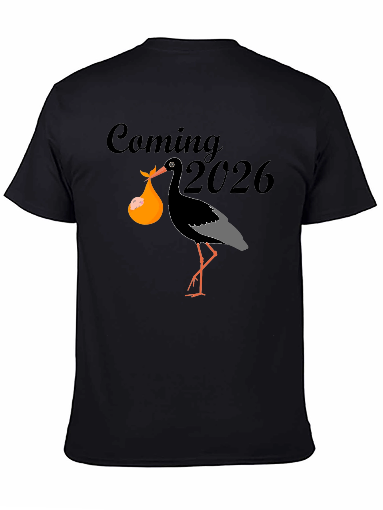 Coming 2026 Stork Unisex T-Shirt