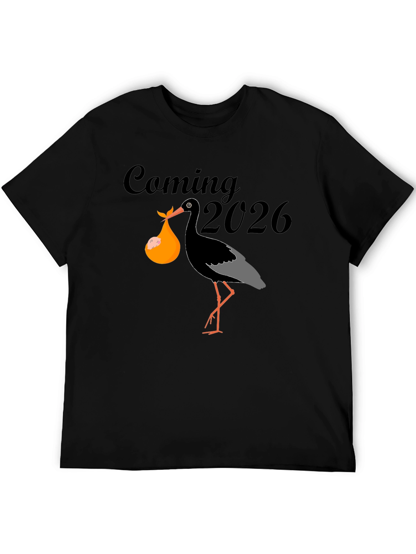 Coming 2026 Stork Unisex T-Shirt