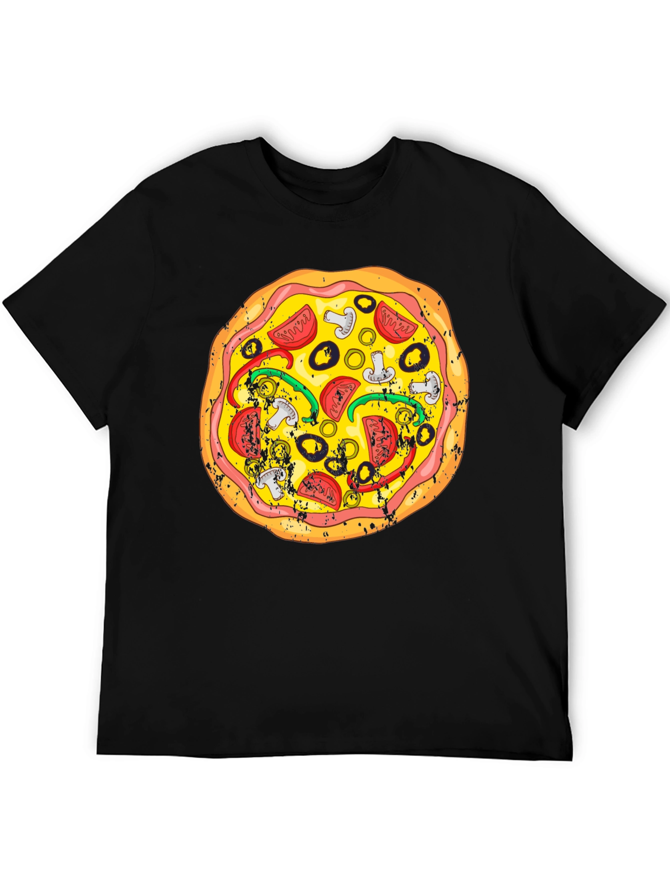 Pizza Graphic Tee - Fun Food T-Shirt