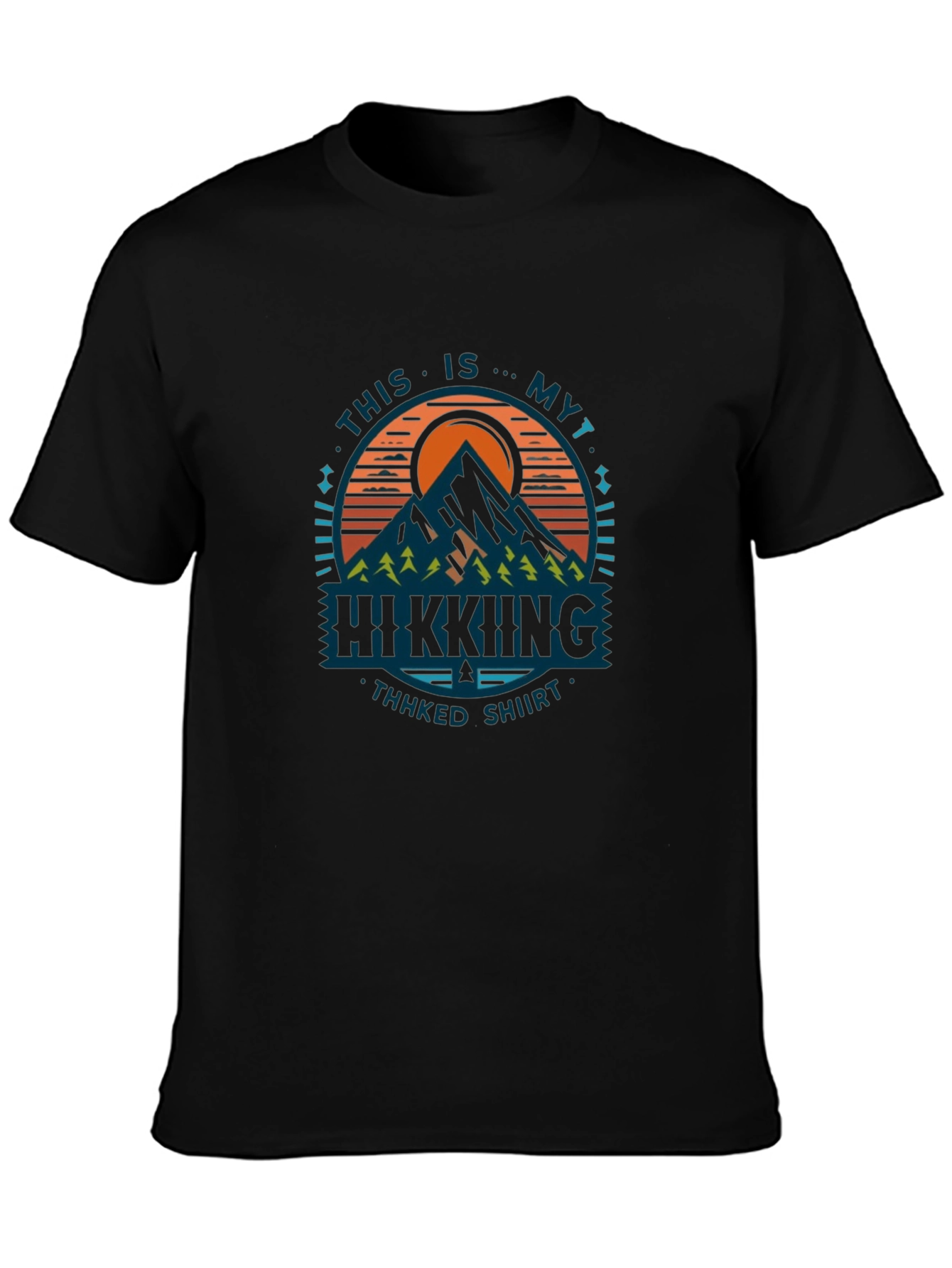 Hiking Graphic T-Shirt - Thhked Shiirt