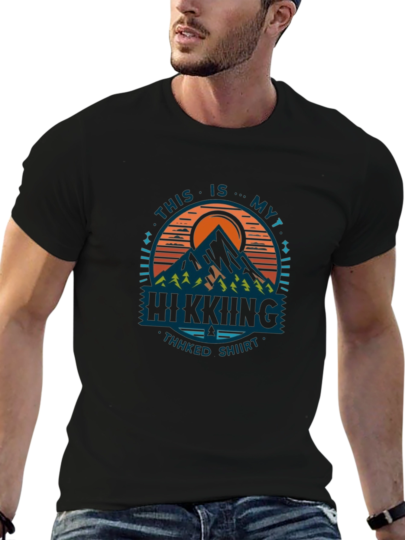Hiking Graphic T-Shirt - Thhked Shiirt