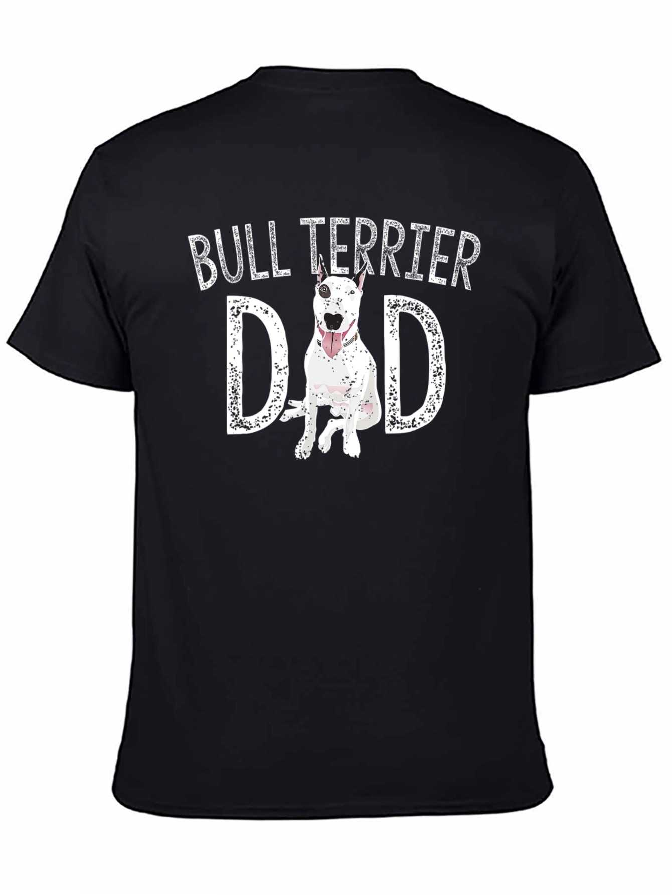 Bull Terrier Dad Graphic T-Shirt