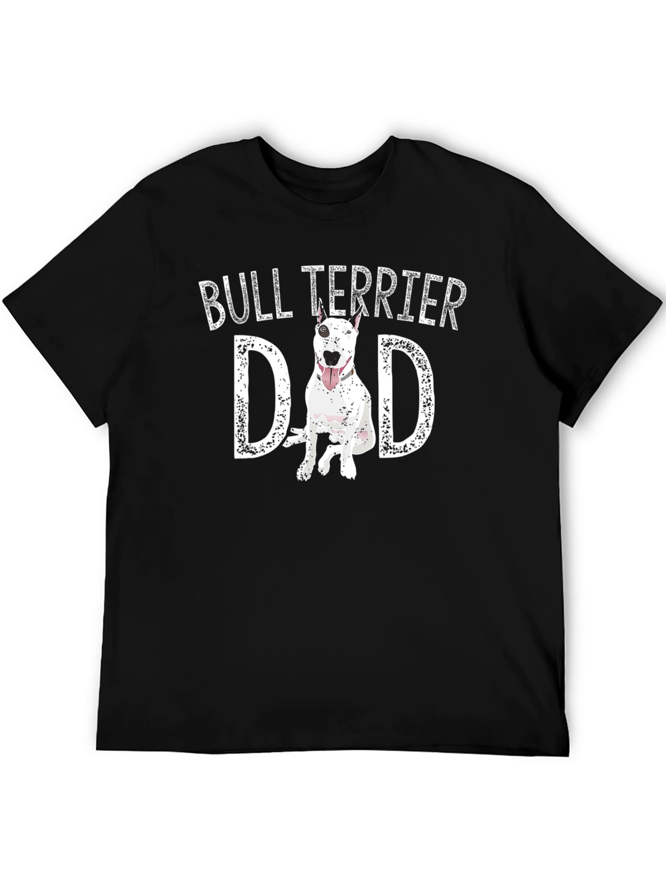 Bull Terrier Dad Graphic T-Shirt
