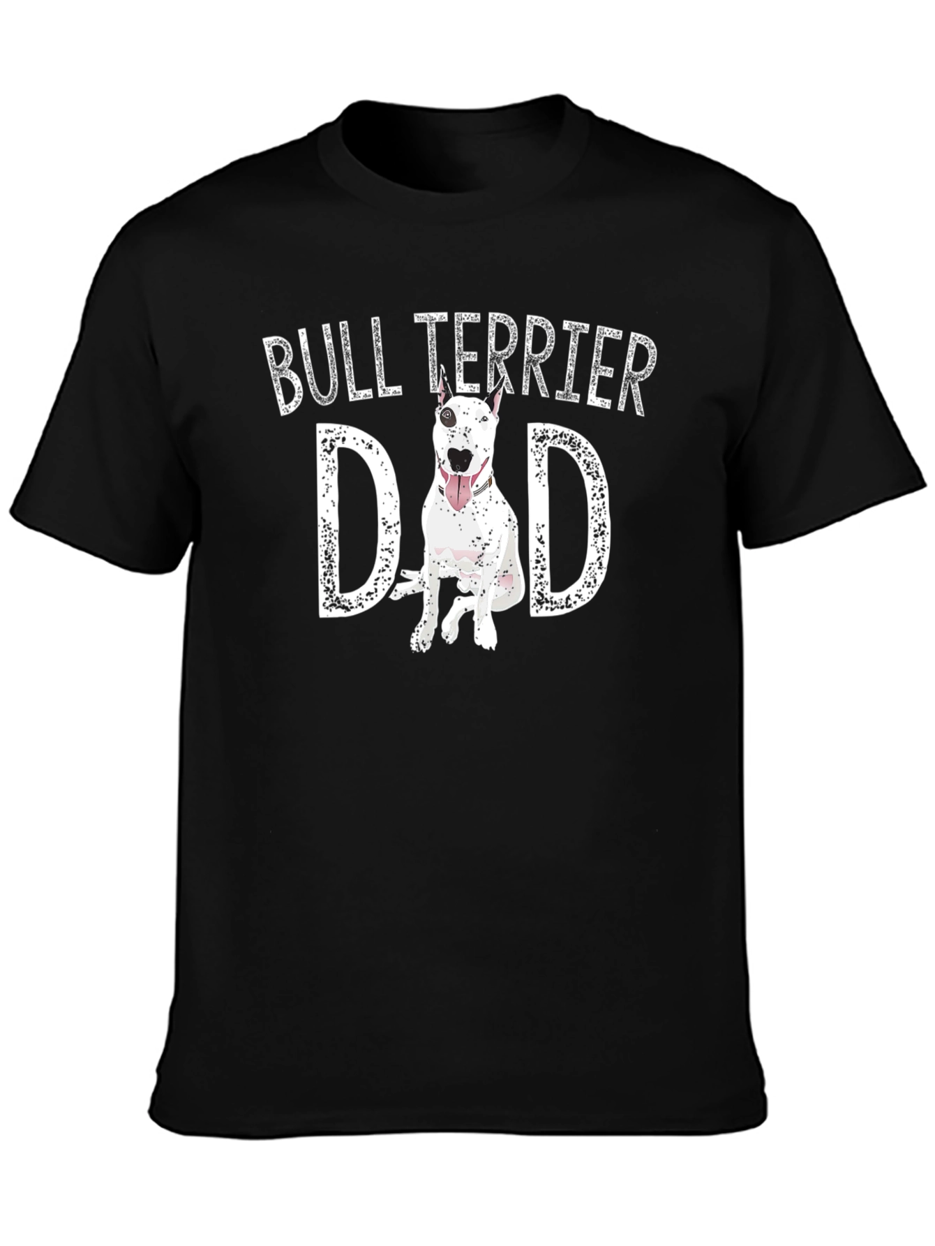 Bull Terrier Dad Graphic T-Shirt