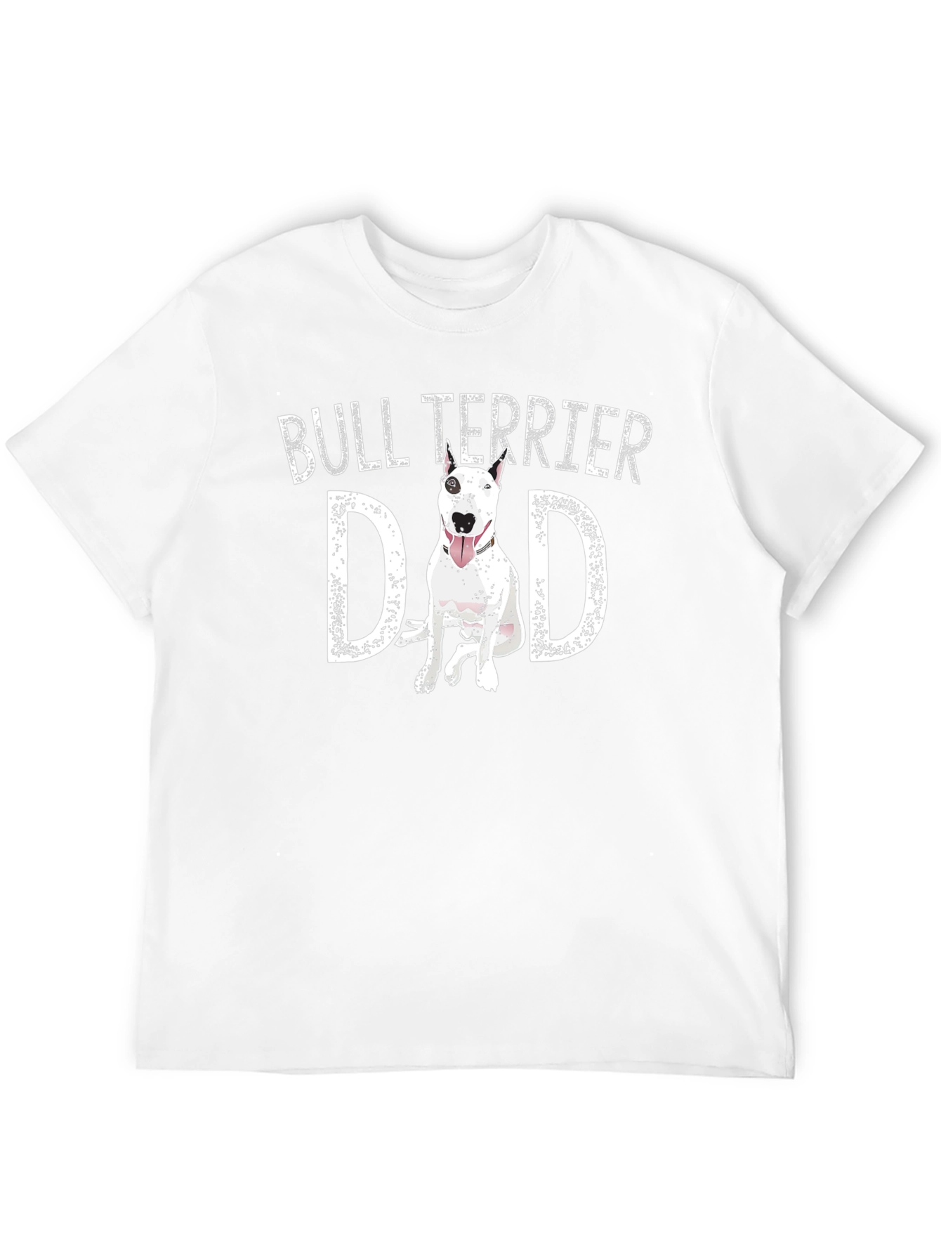 Bull Terrier Dad Graphic T-Shirt