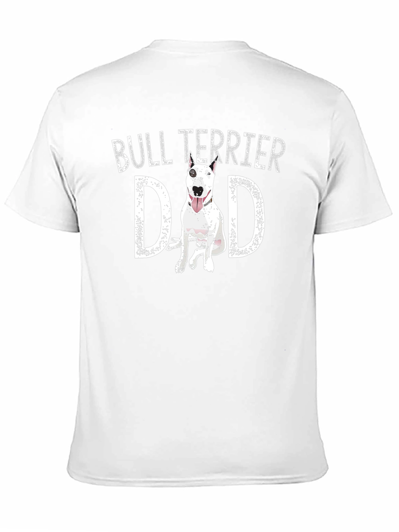 Bull Terrier Dad Graphic T-Shirt