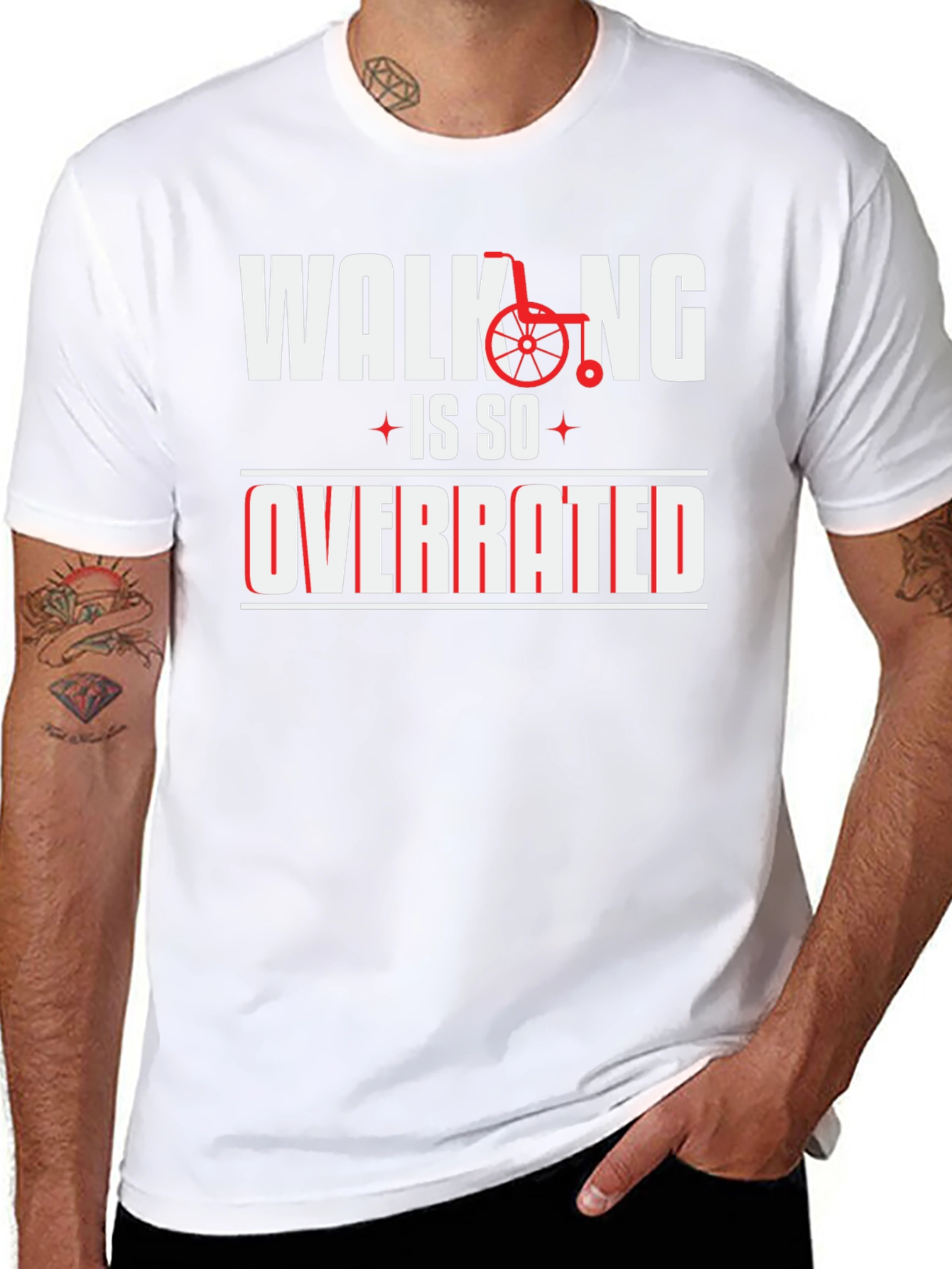 Walking is So Overrated Graphic Tee