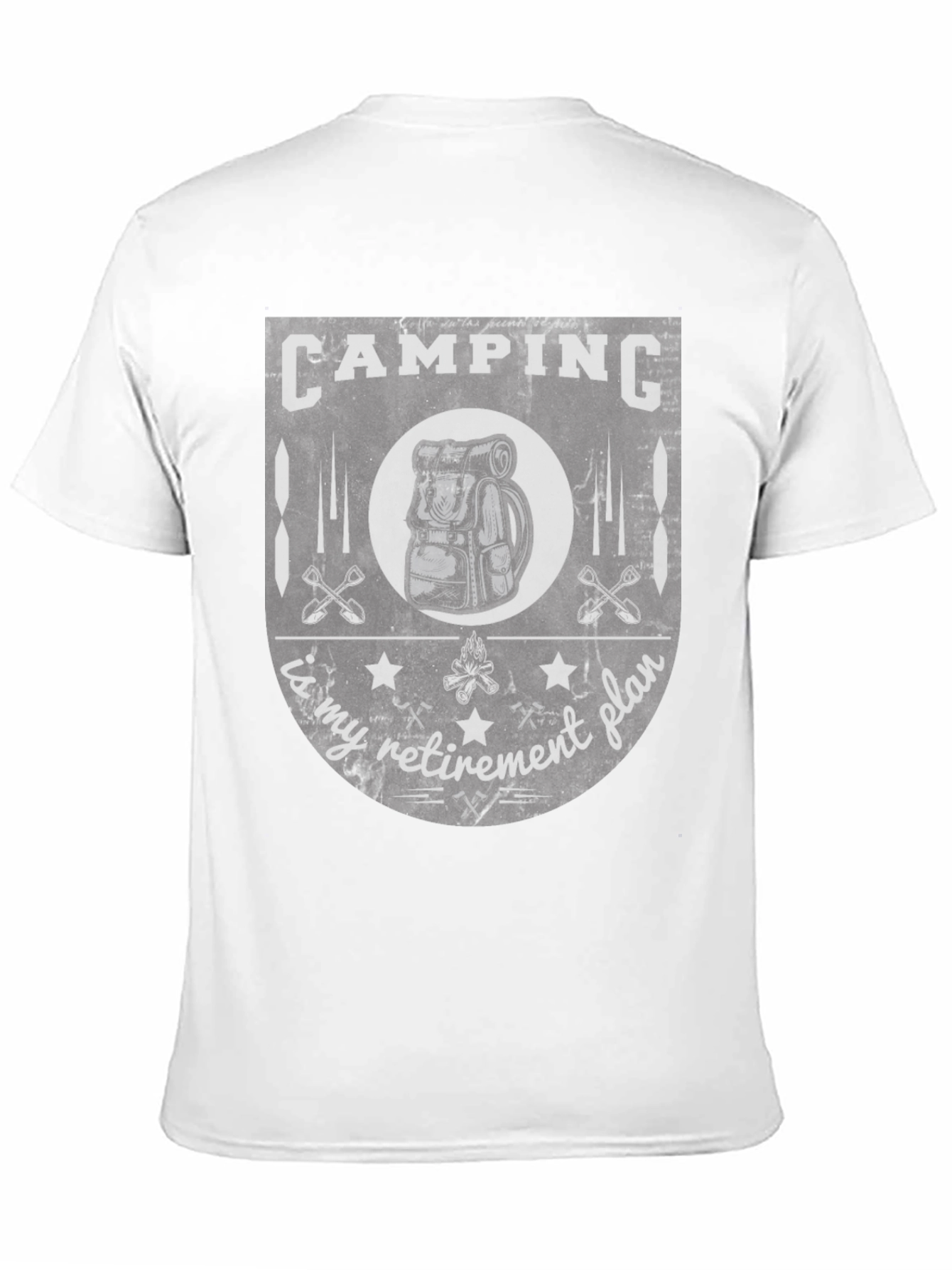 Camping Retirement Plan Graphic T-Shirt