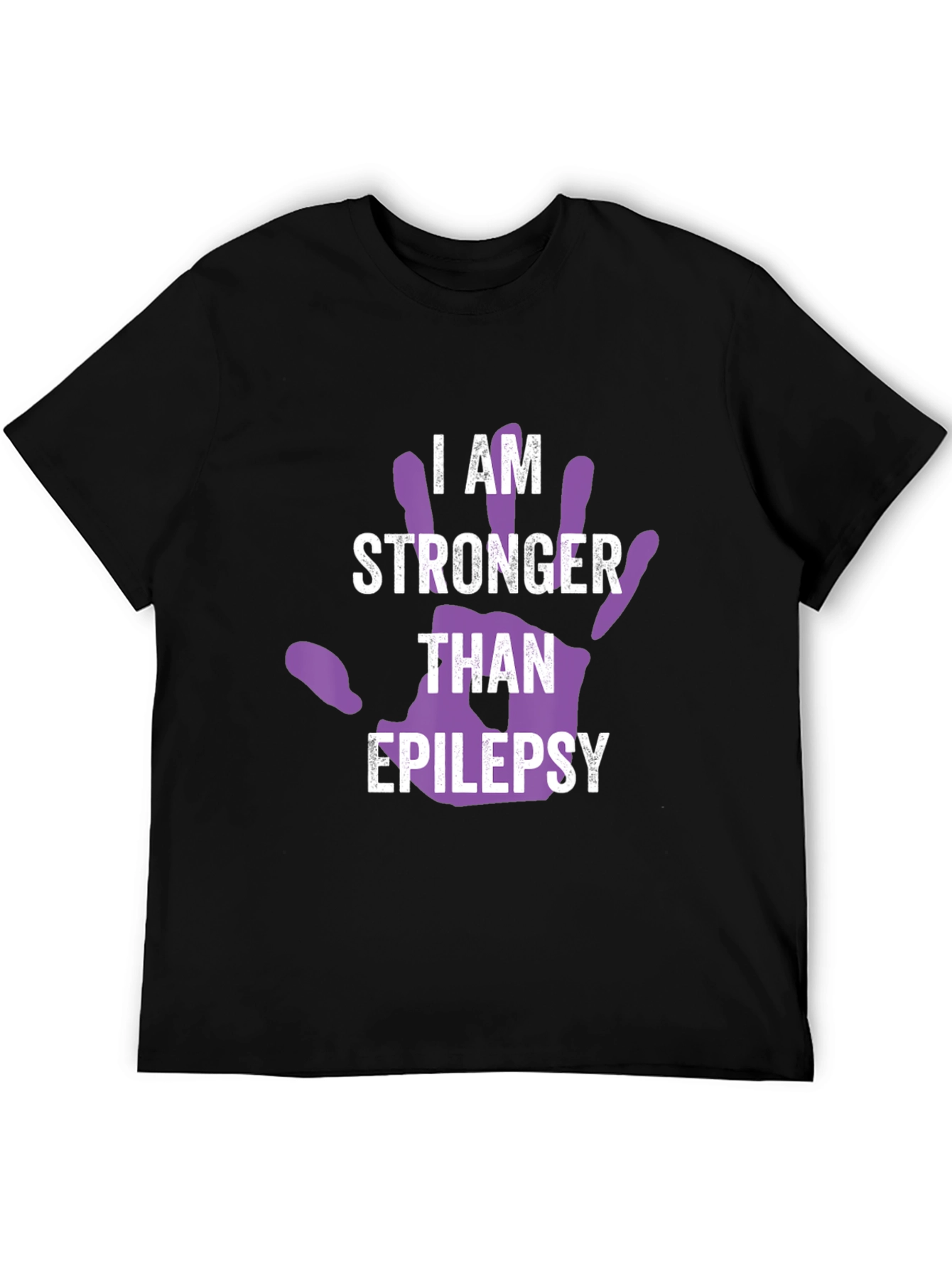 I Am Stronger Than Epilepsy Awareness T-Shirt
