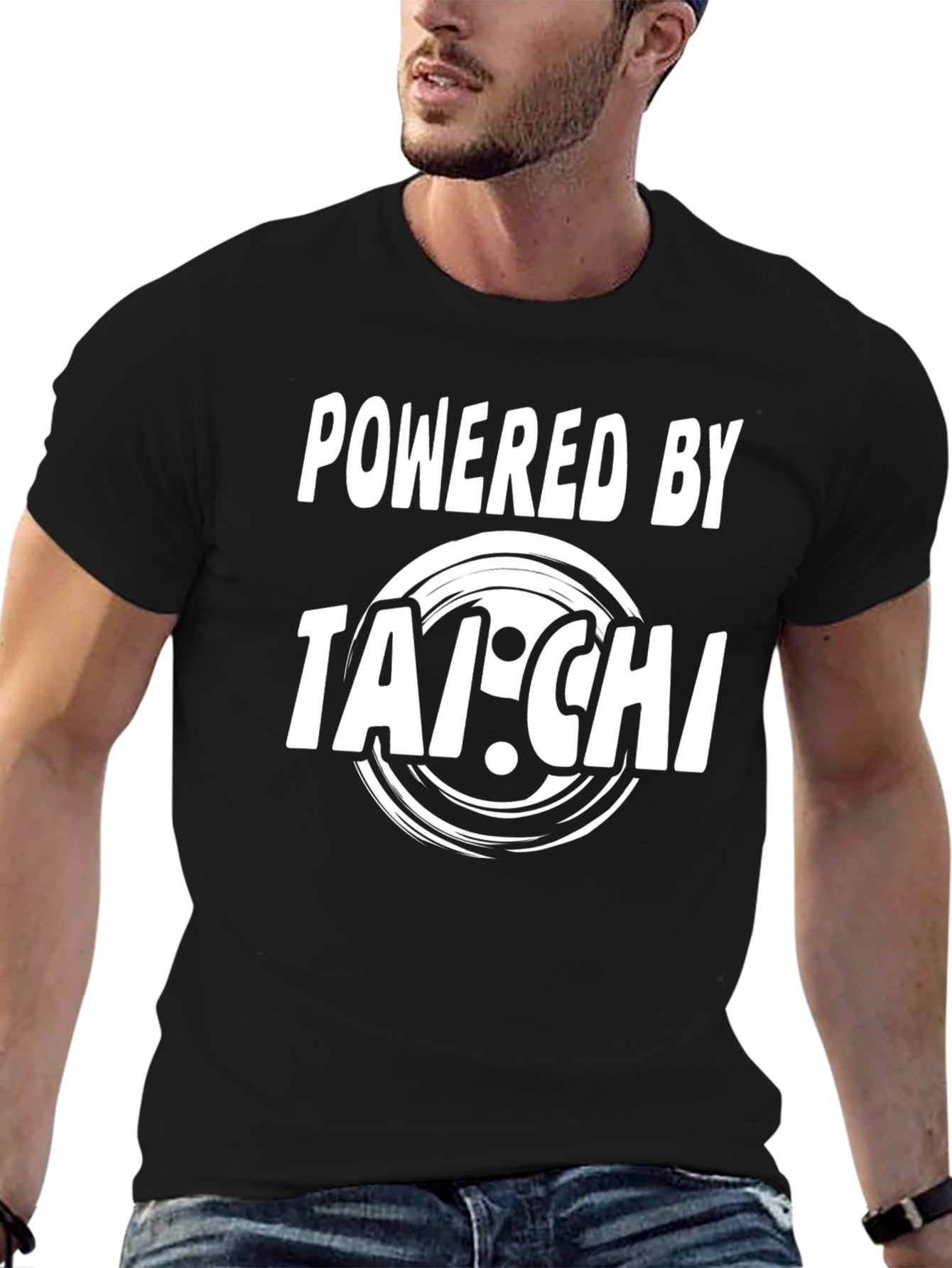 Powered by Tai Chi Graphic Tee