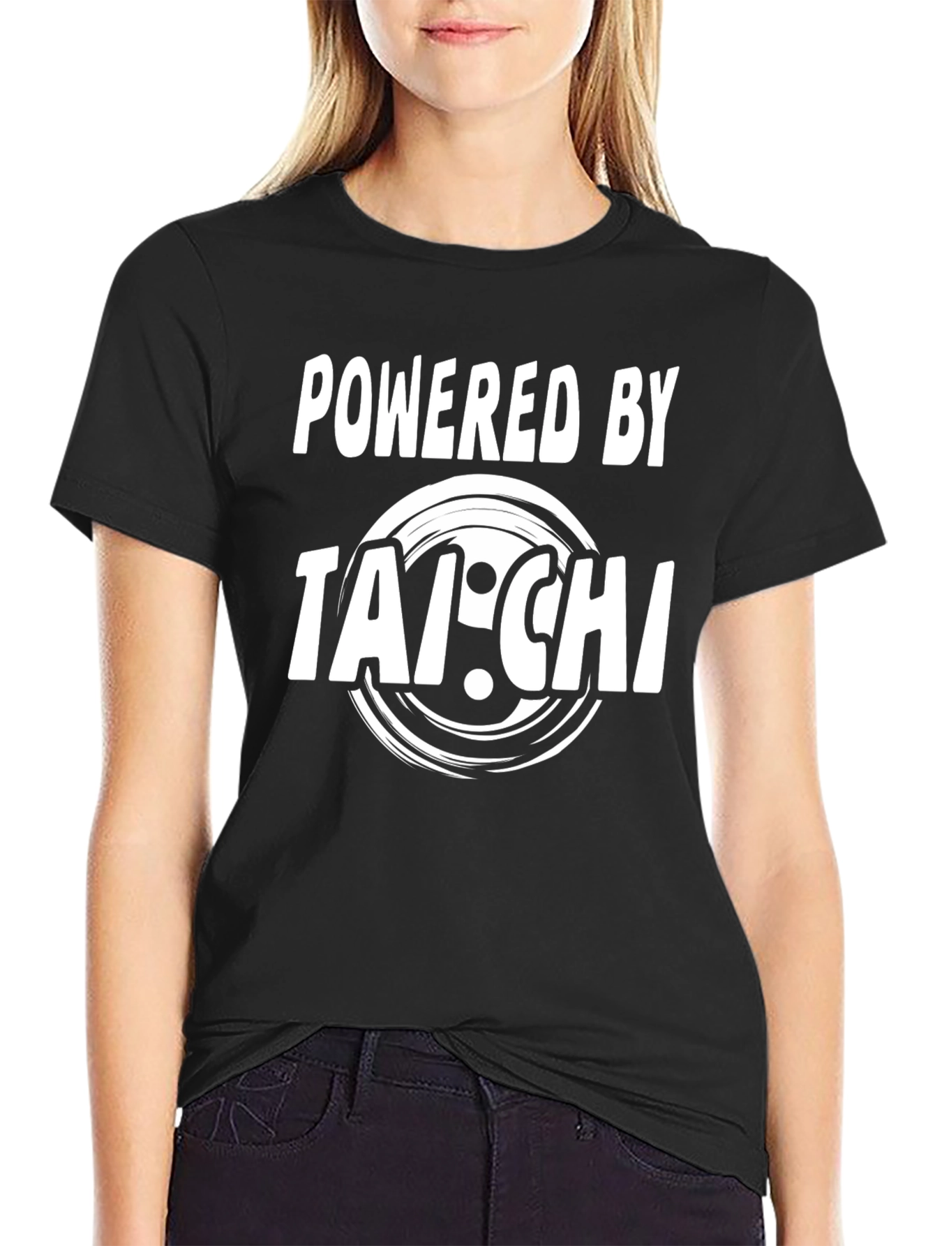 Powered by Tai Chi Graphic Tee