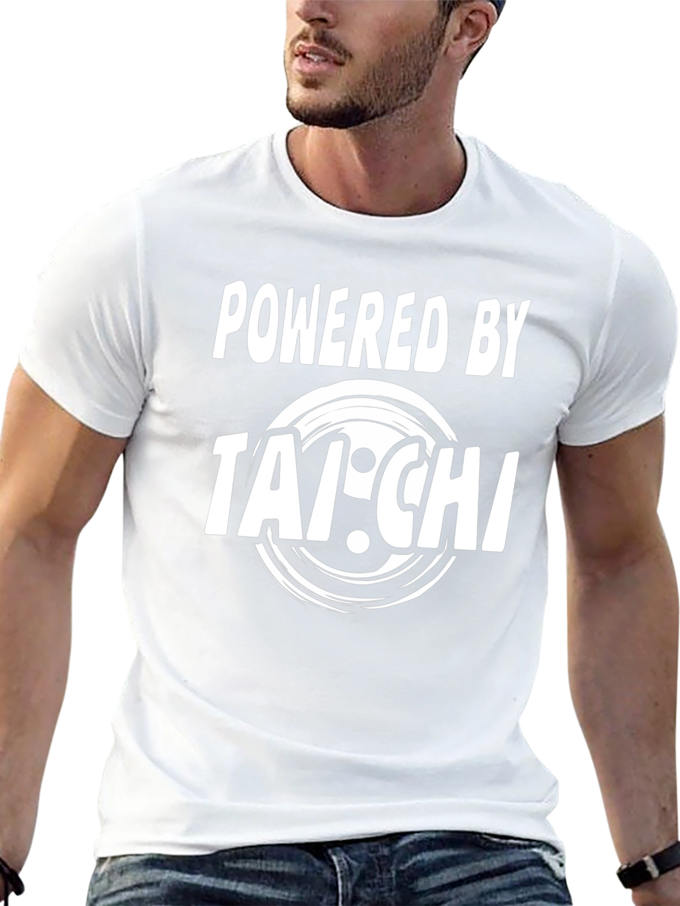 Powered by Tai Chi Graphic Tee