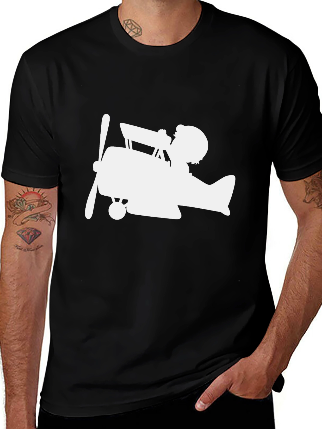 Pilot Airplane T-Shirt - Aviation Style