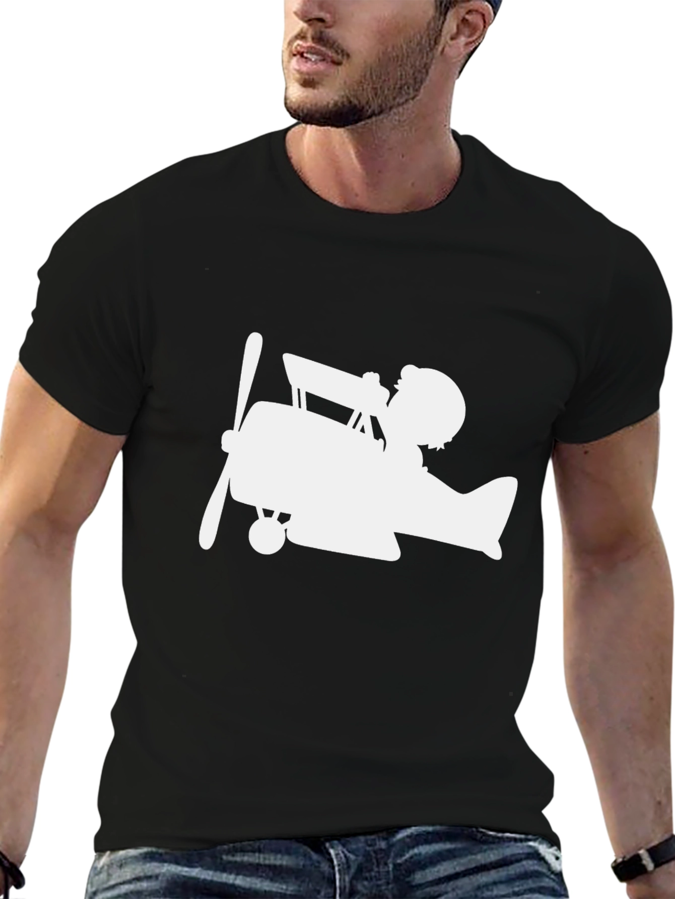 Pilot Airplane T-Shirt - Aviation Style