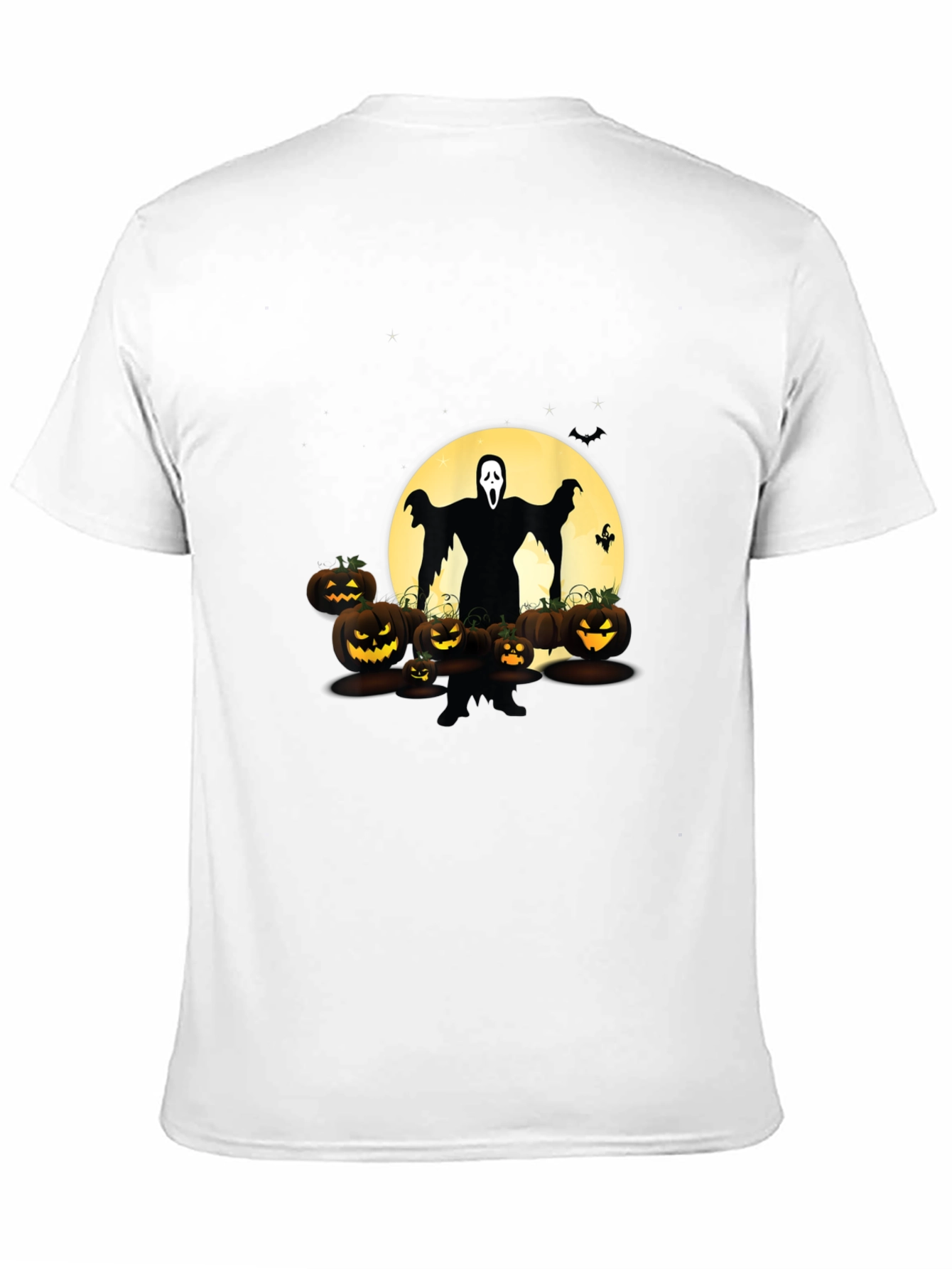 Spooky Season T-Shirt - Ghost & Pumpkins