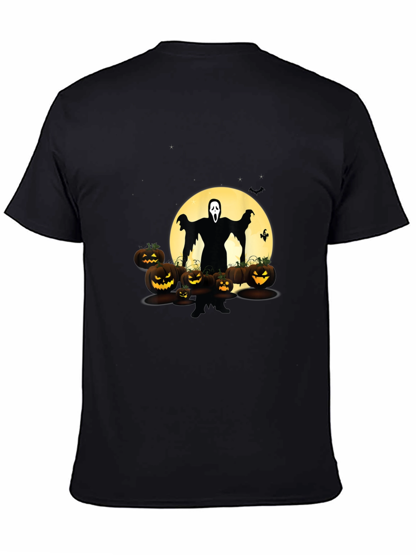 Spooky Season T-Shirt - Ghost & Pumpkins