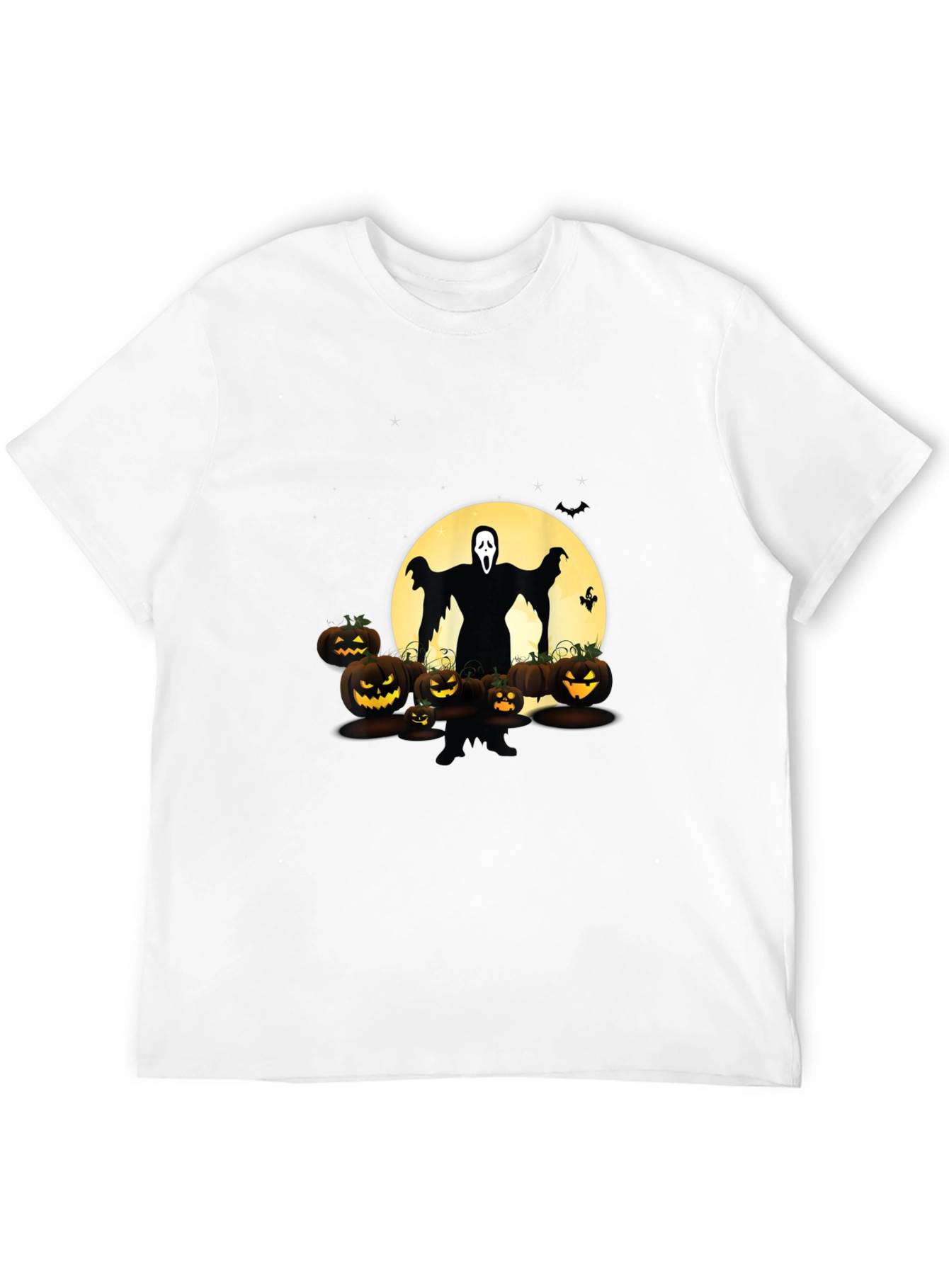 Spooky Season T-Shirt - Ghost & Pumpkins